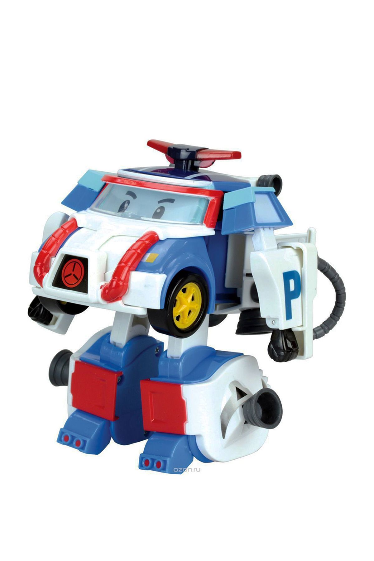Poli Aksesuarlı Transformers Robot Figür Polis Arabası