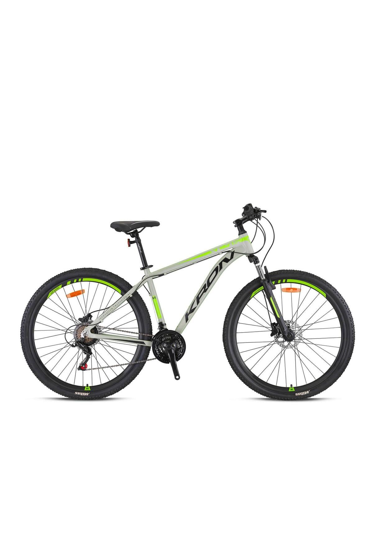 Kron Xc 75 27.5" Jant Hd 21 Vites Dağ Bisikleti 19 Kadro Mat Füme Neon Sarı Siyah