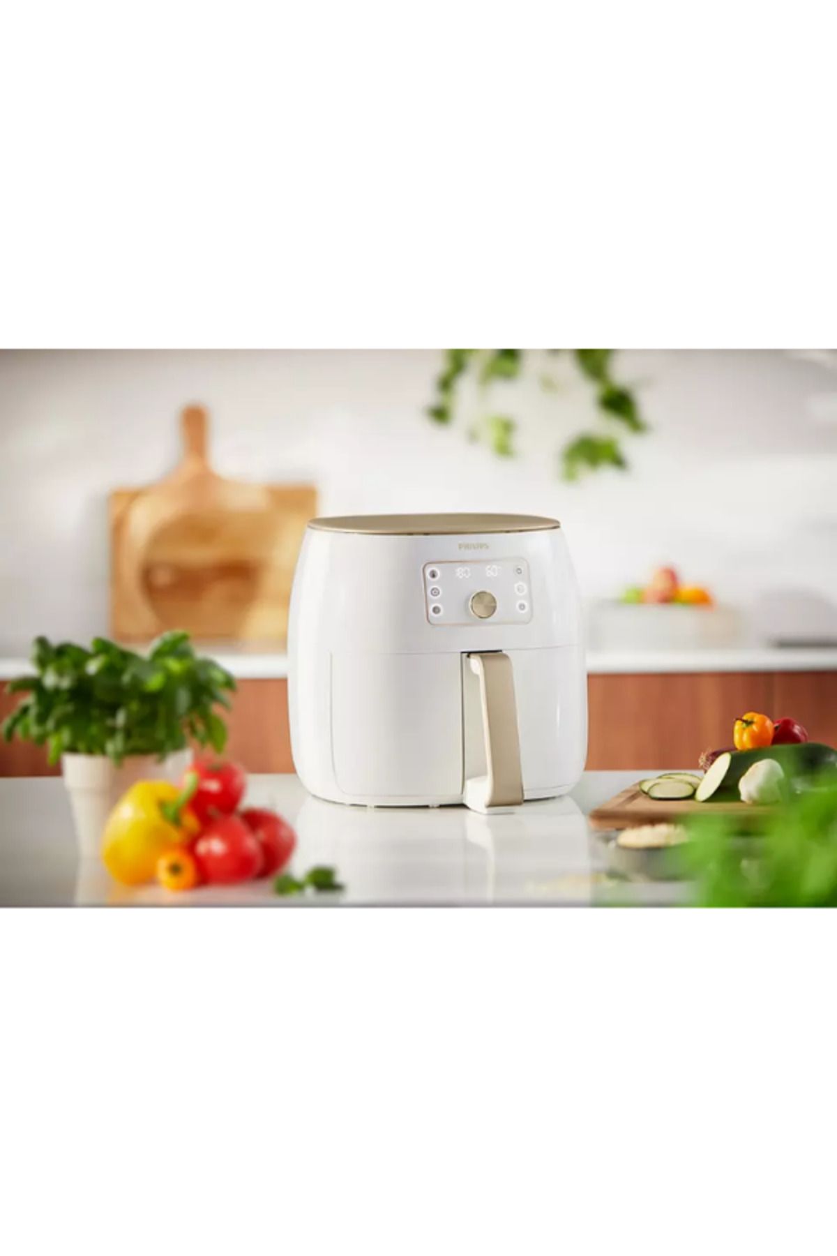 Philips Airfryer Premium XXL Aile Boyu Fritöz 1.4 KG 7.3 Litre