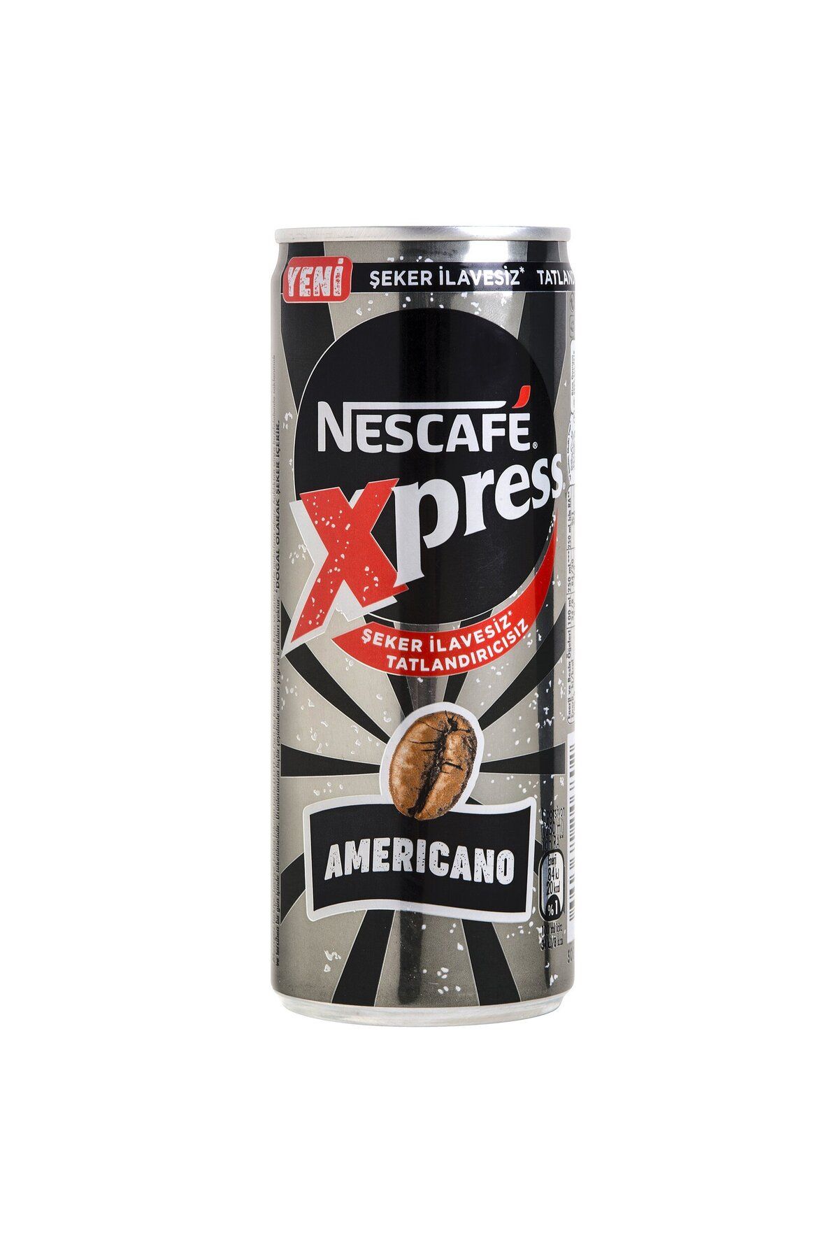Nescafe Xpress Americano Soğuk Kahve 250 ml x 24 Adet