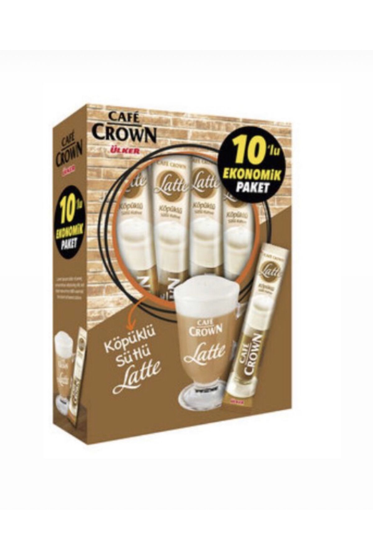 Ülker Cafe crown latte 10lu paket