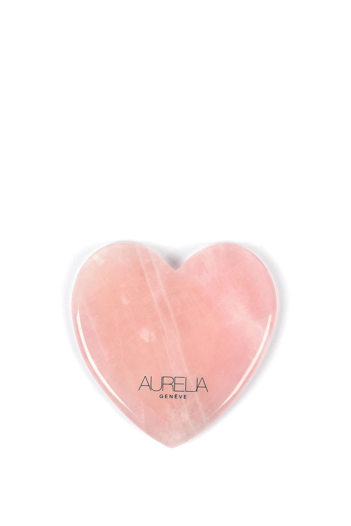 Aurelia Genève Flat Heart Rose Quartz