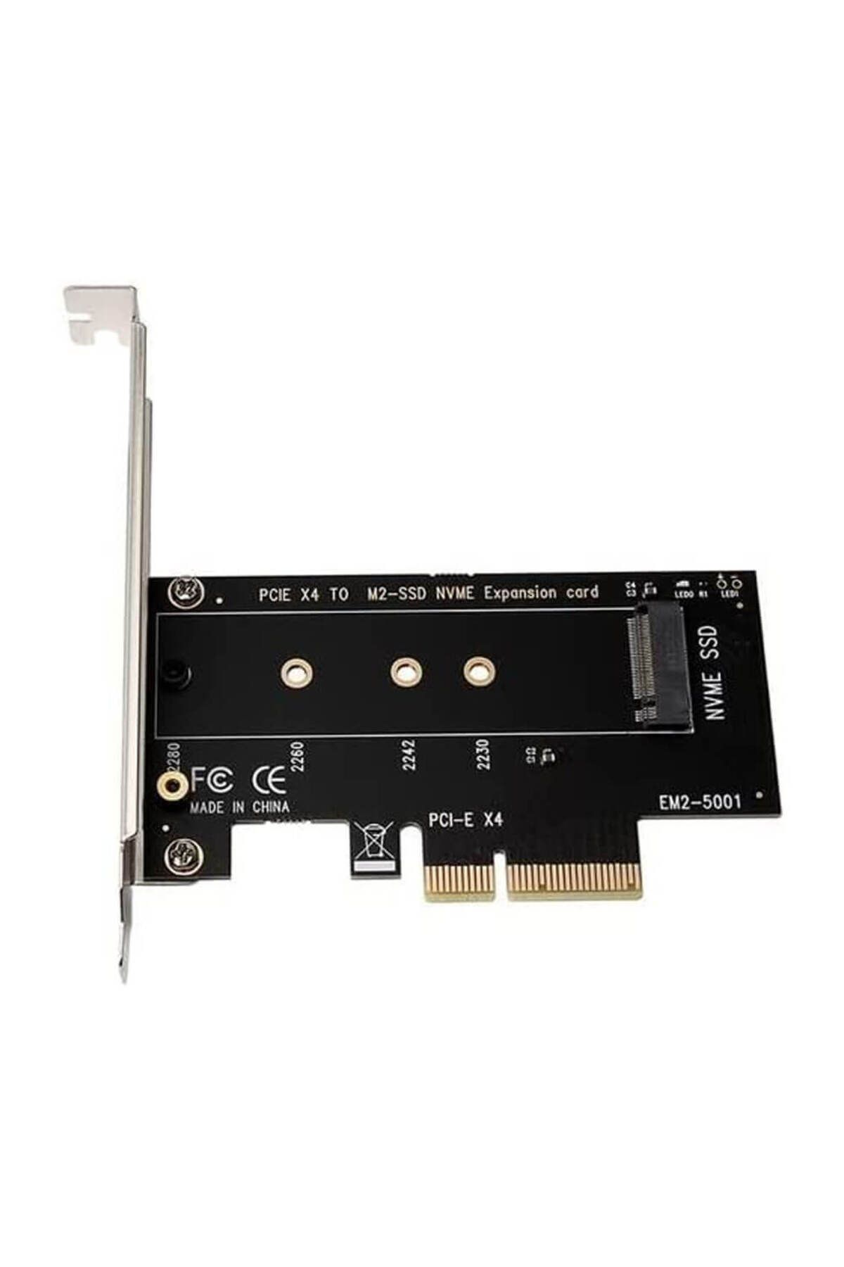 Koodmax PciE PCI Express 3.0 X4 To Nvme M.2 M Key Ngff Ssd Pci-E Çevirici Dönüştürücü Kart Adaptör