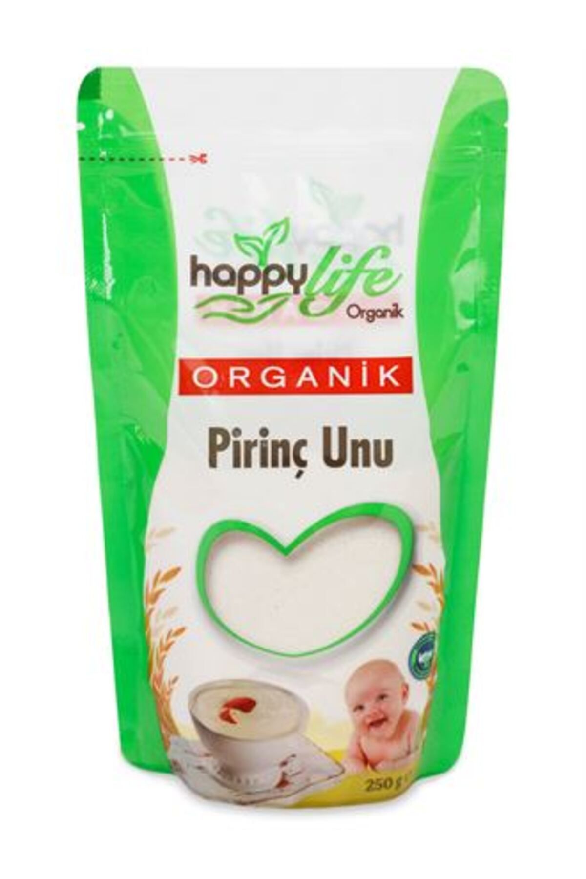 Happy ( 1 ADET ) Happy Life Organik Pirinç Unu 250 Gr