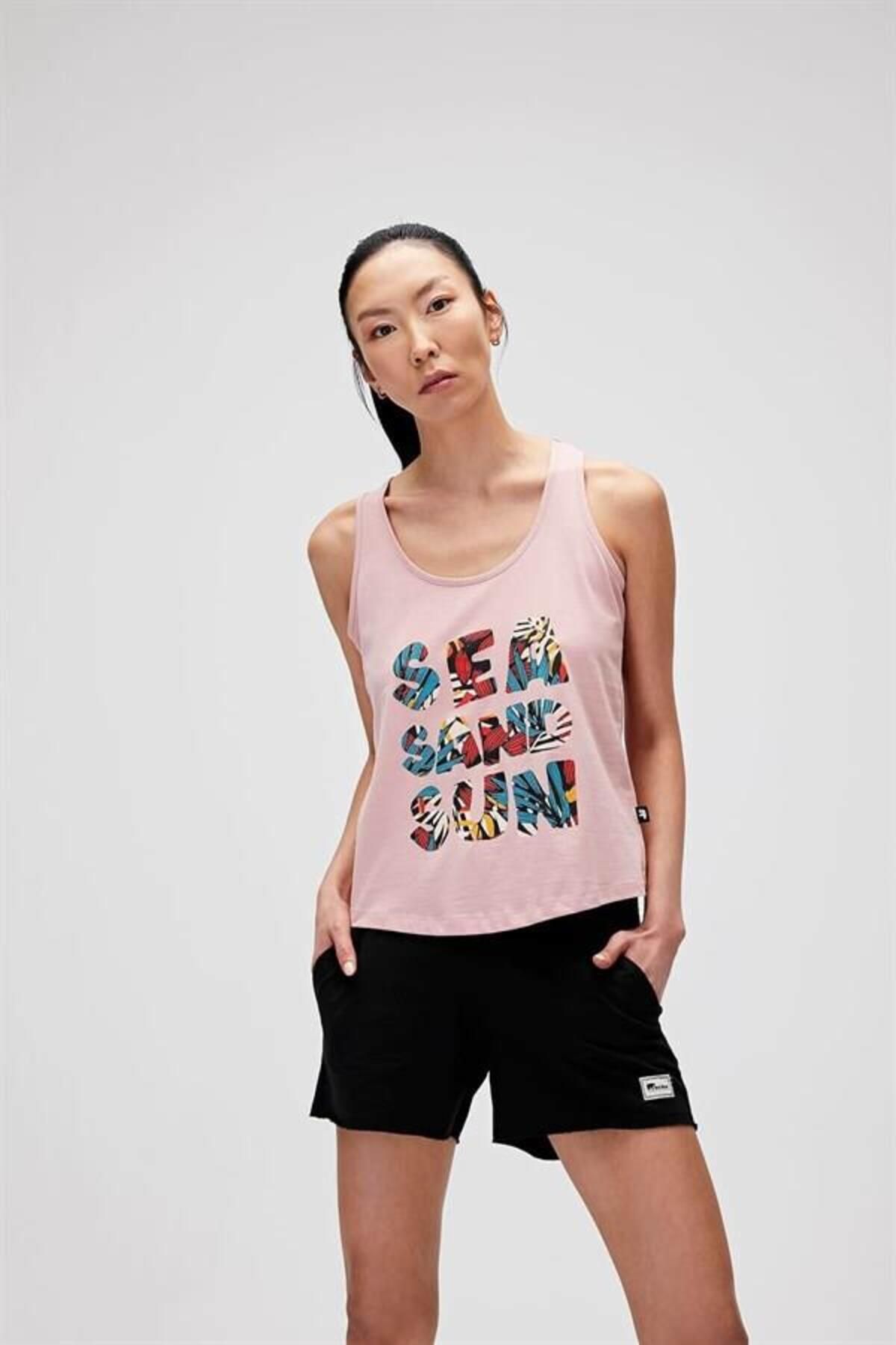 Bad Bear 21.03.23.002-c39 Sea Sand Sun Kadın Atlet
