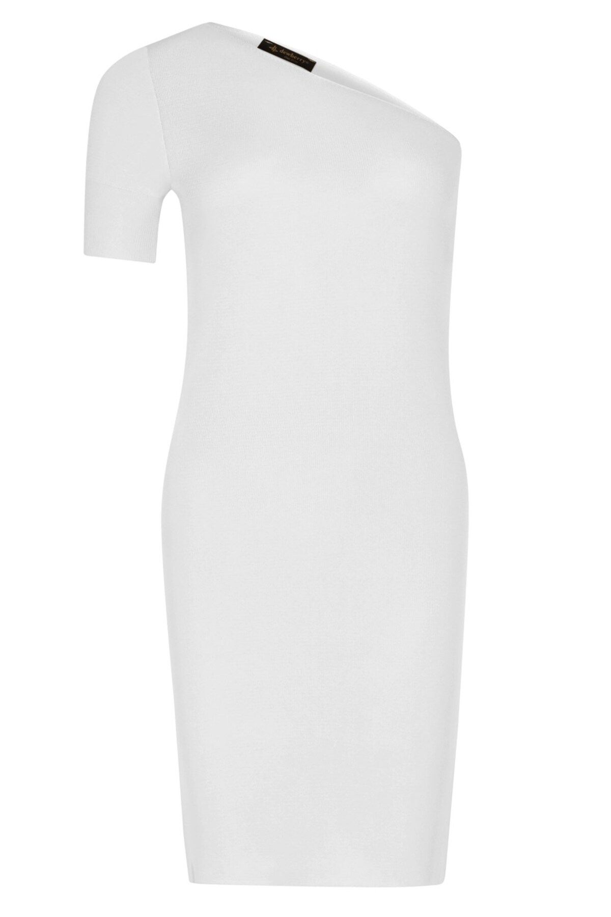 Dewberry Z2015 Elbise-beyaz Optik