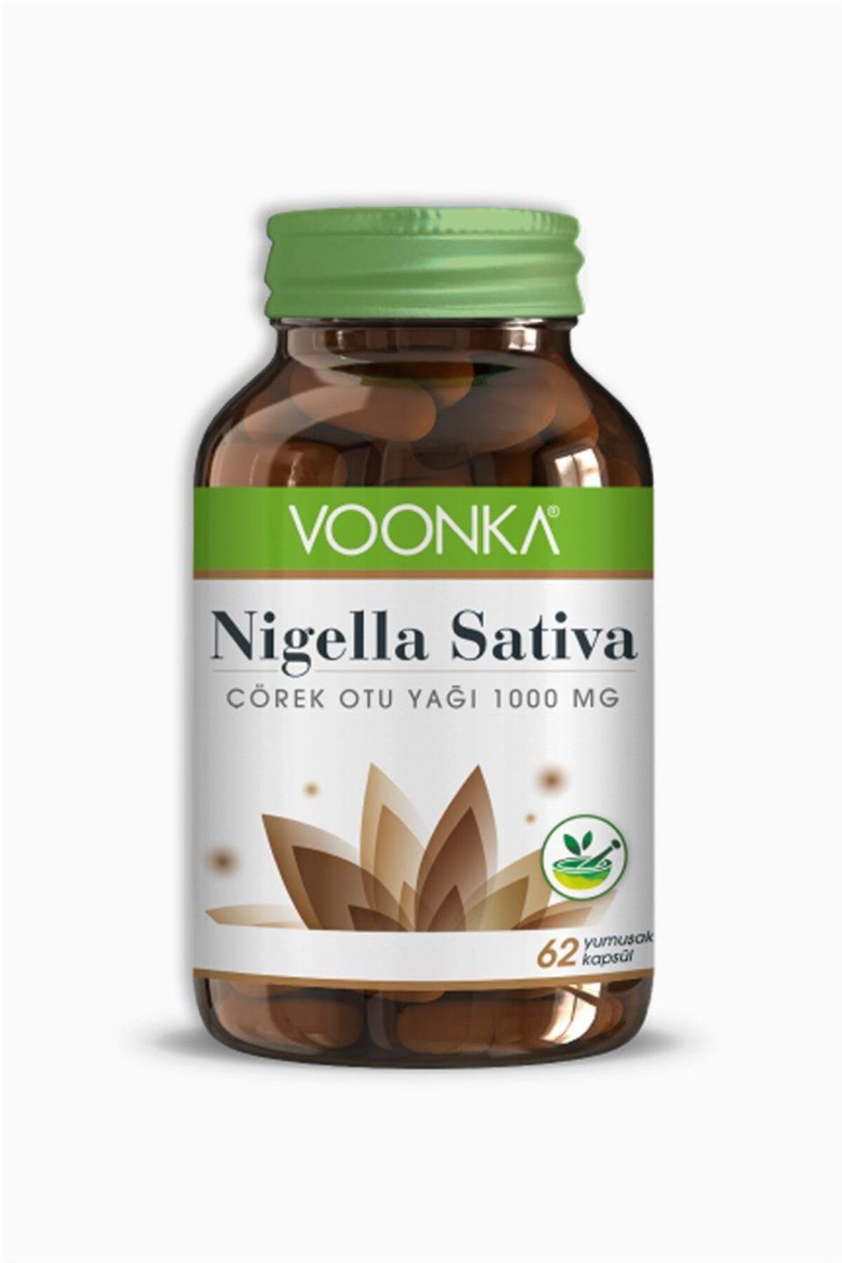 Voonka Nigella Sativa Çörek Otu Yağı 1000 Mg 62 Kapsül