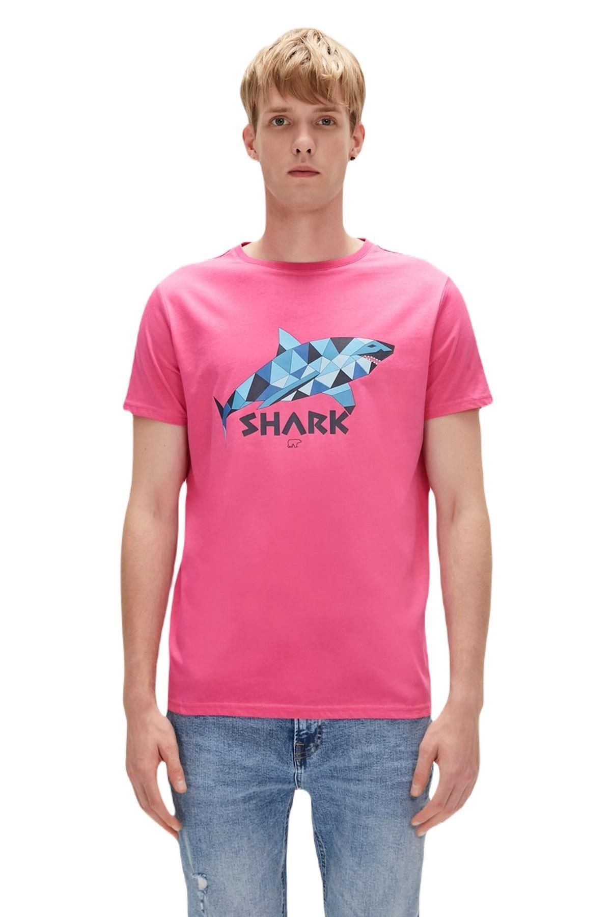 Bad Bear 23.01.07.024-c124 Shark Erkek T-shirt