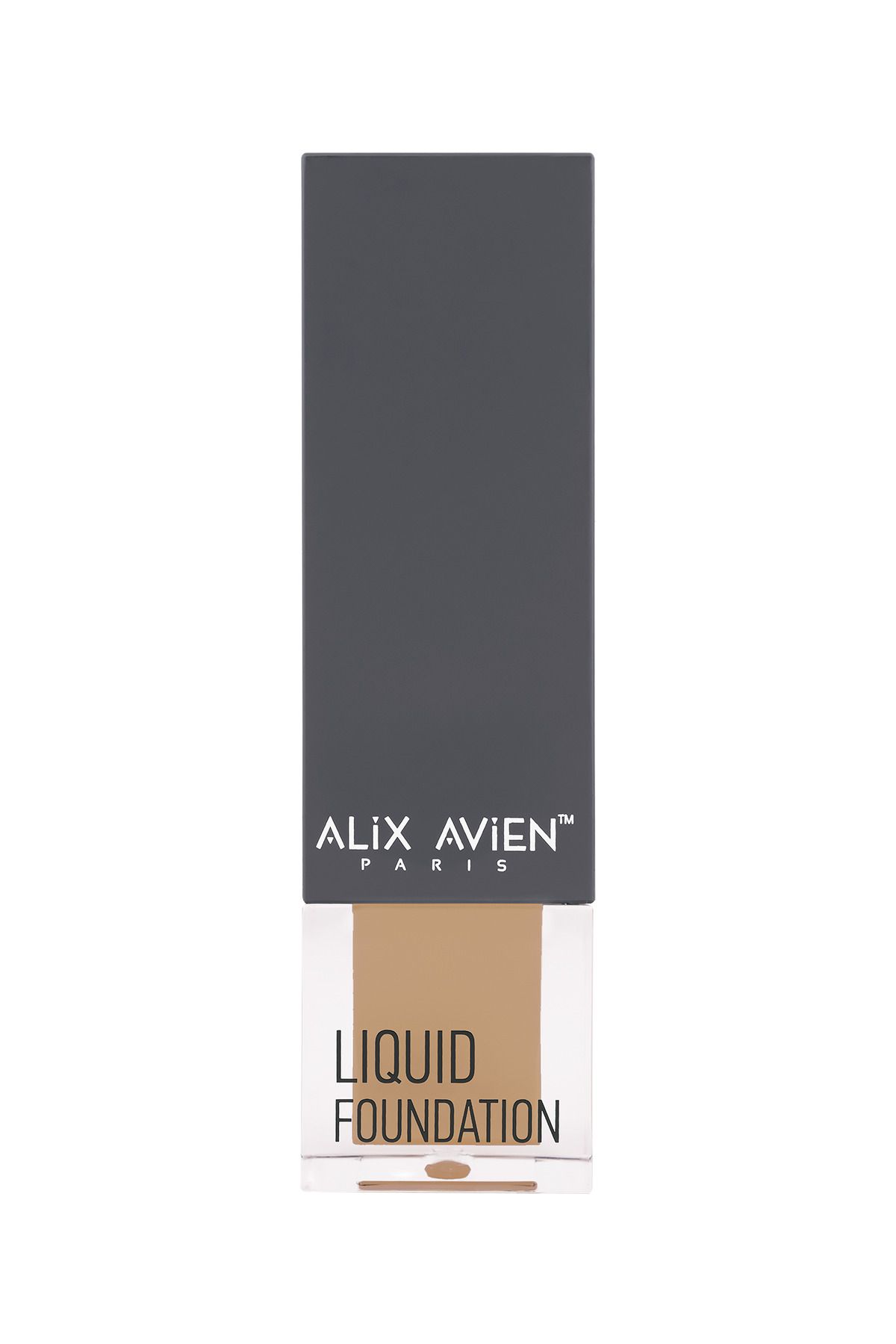 Alix Avien Liquid Foundation 307 True Sand-likit Fondöten Ten Makyajı-doğal Parlak Etki Kremsi Yapı-spf 35