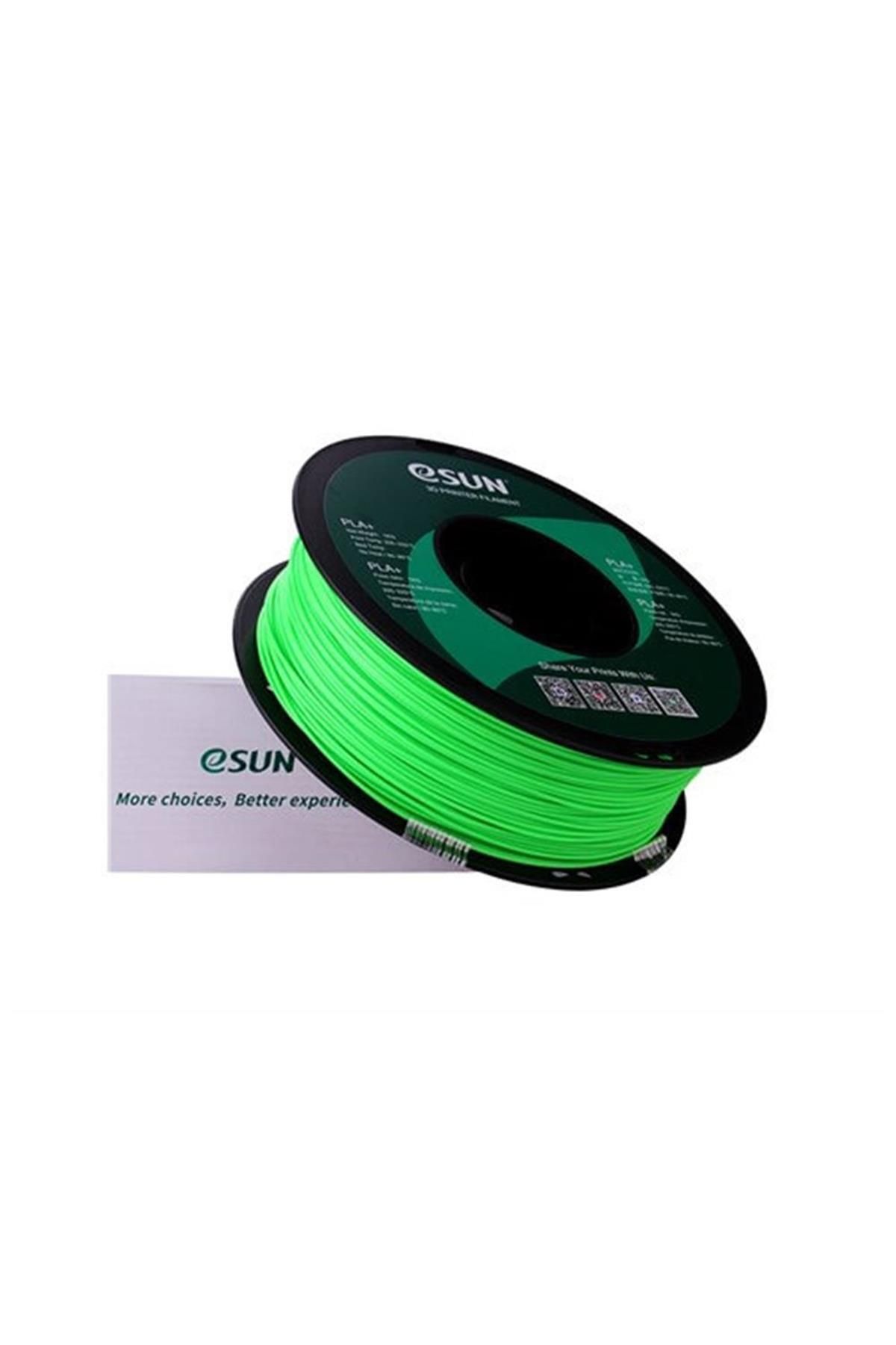 eSun Açık Yeşil Pla+ Filament 1.75 mm 1 kg Plus