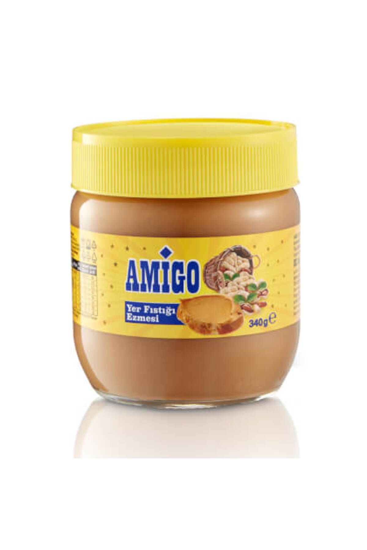 Amigo 2 ADET  Yer Fıstığı Ezmesi 340 gr