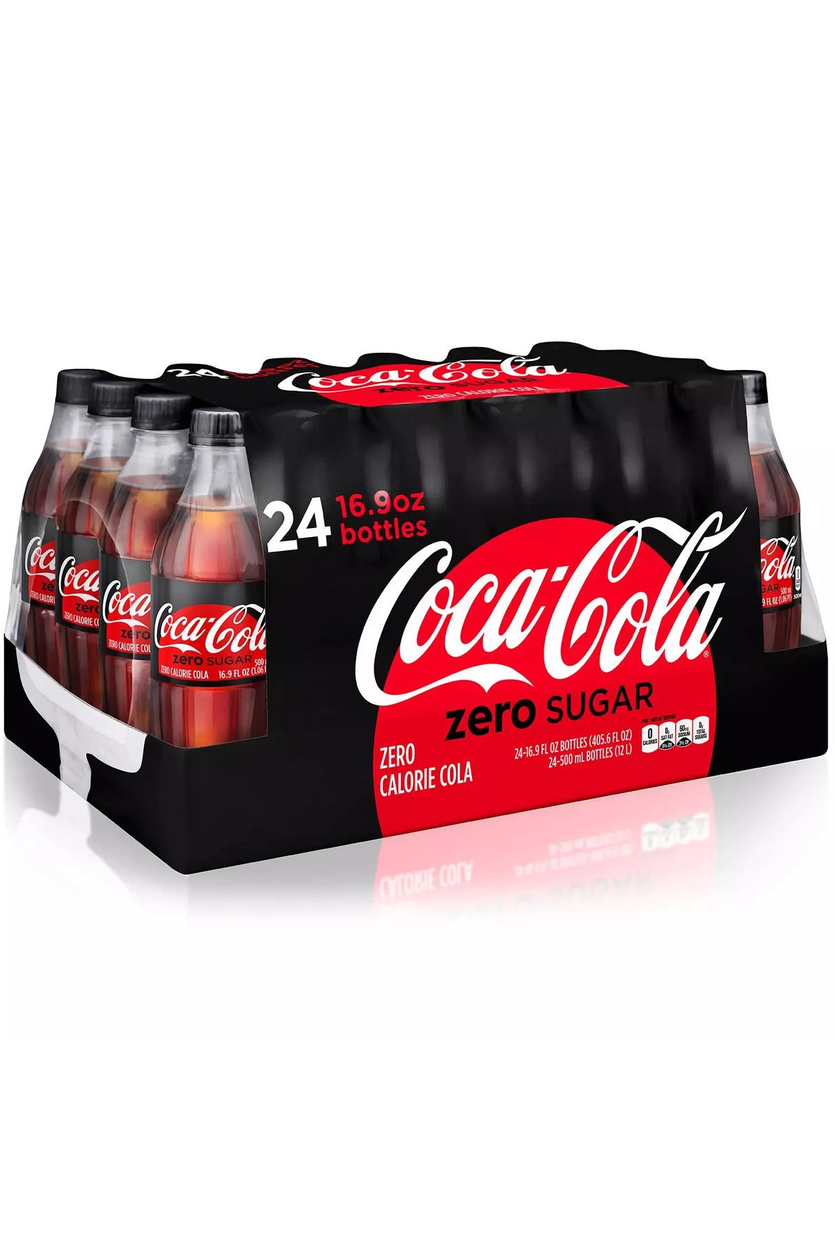 Coca-Cola Zero Cam Şişe 24 x 200 ml.