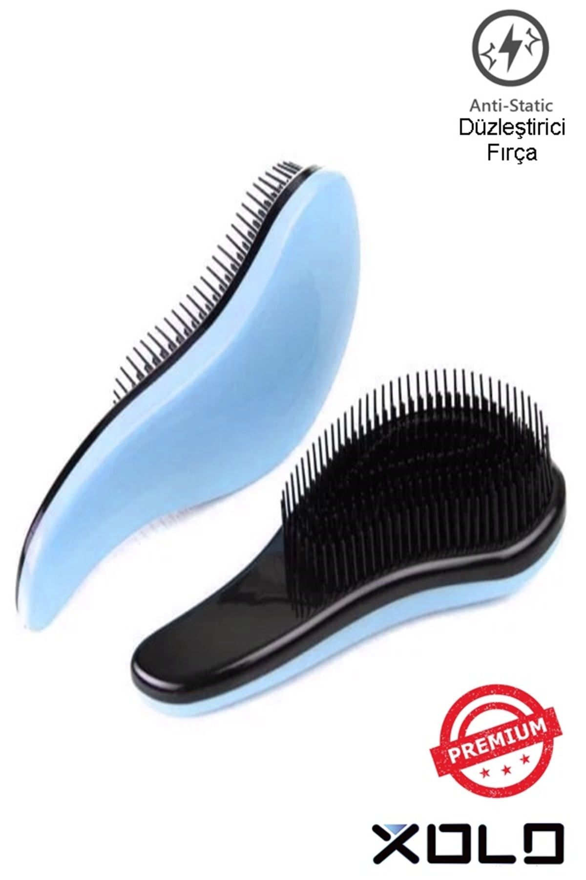 Xolo Anti Statik Düzleştirici Tarak Geniş Aralıklı Saç Düzleştirici Saç Fırçası STRK501