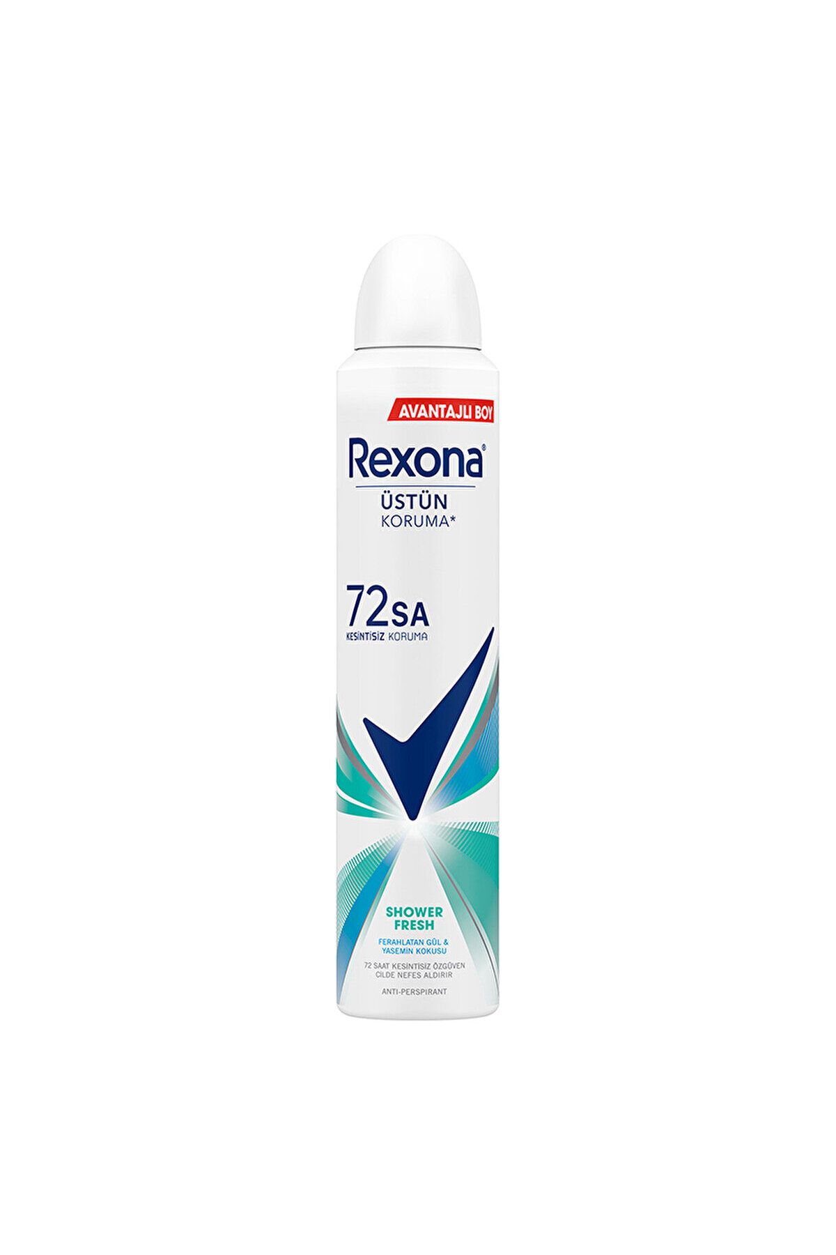 Rexona Kadın Sprey Deodorant Shower Fresh 72 Saat Kesintisiz Üstün Koruma 200 ml