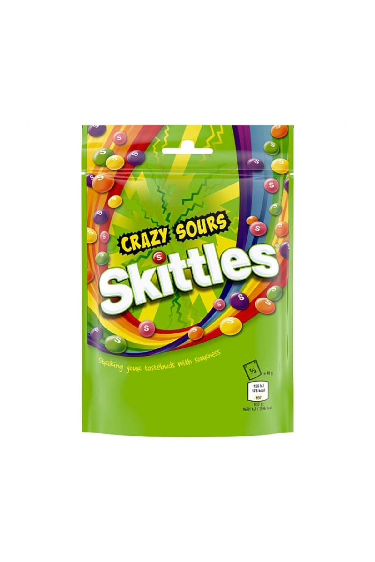 Skittles Chewy Crazy Sours 136 gr