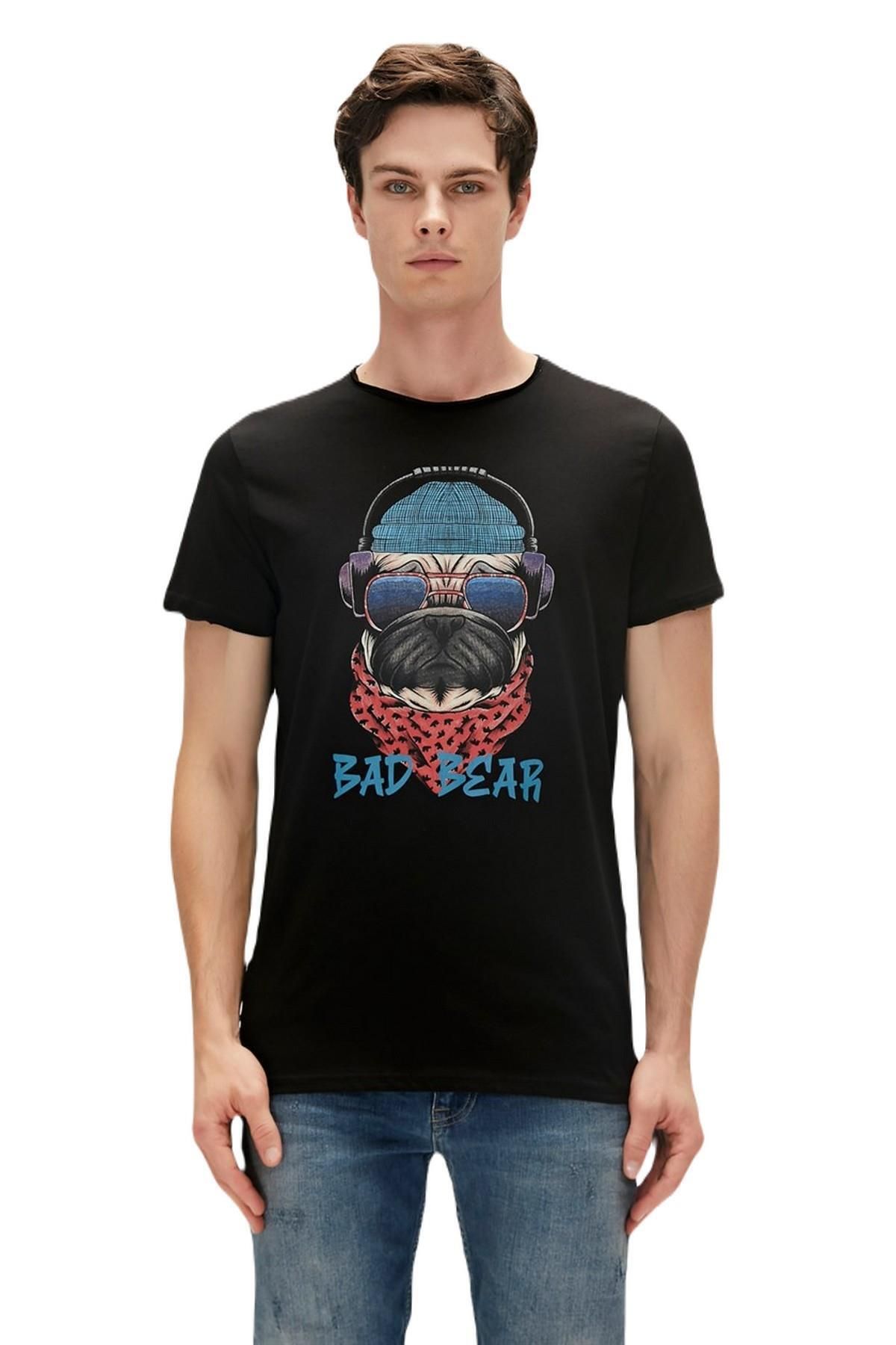 Bad Bear 23.01.07.010-c01 Reckless Erkek T-shirt