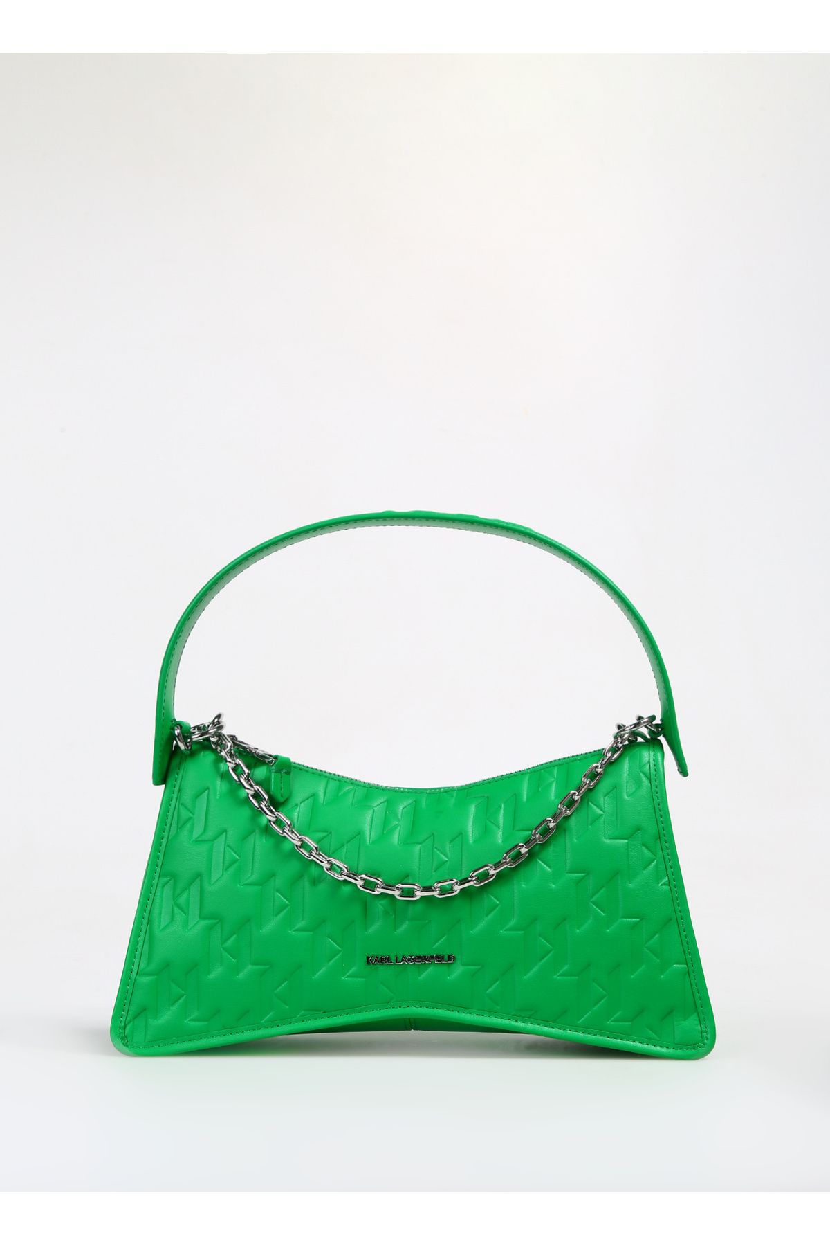 Karl Lagerfeld Yeşil Kadın Deri 31x16,5x9 cm El Çantası 231W3020712