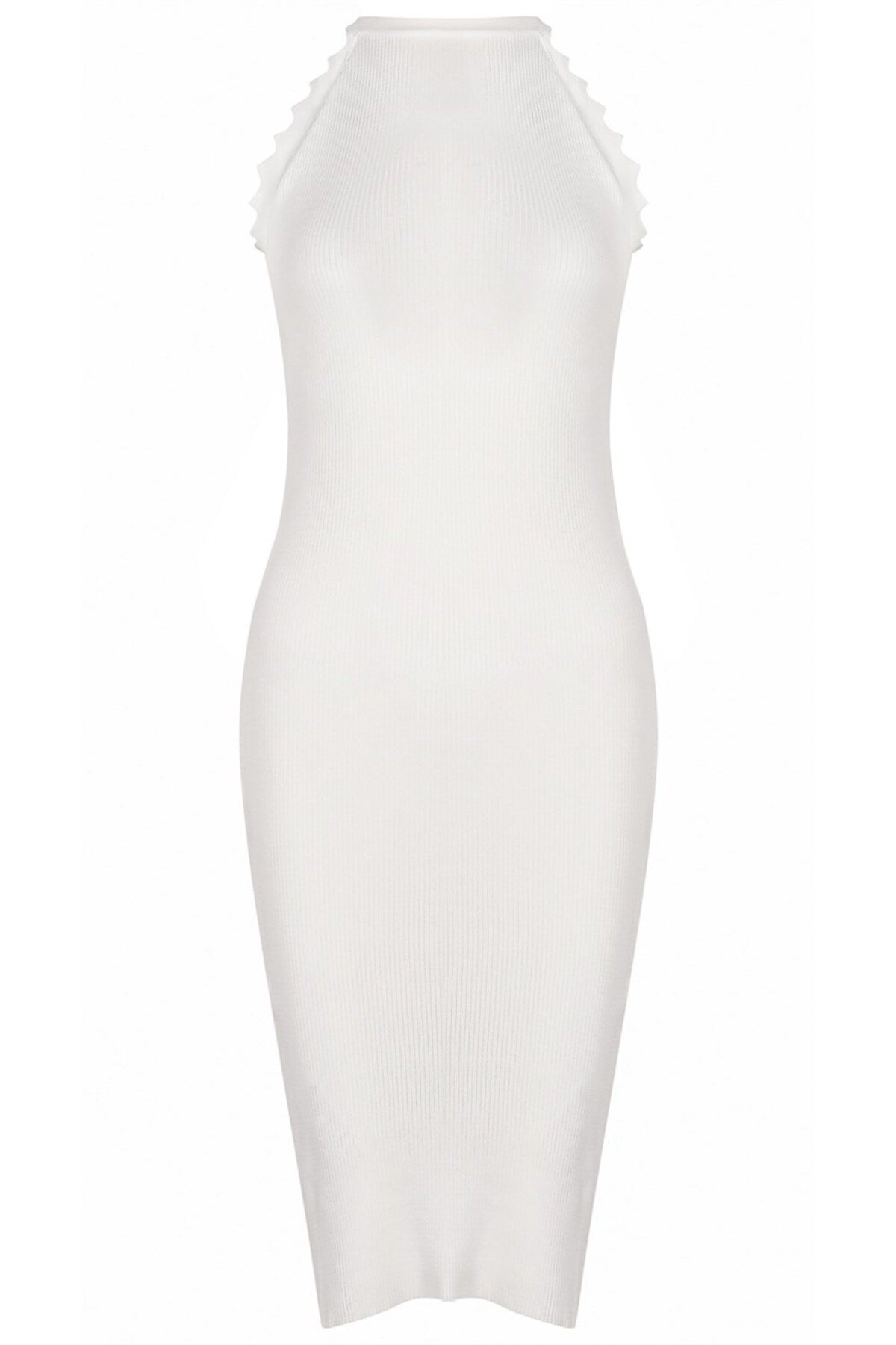 Dewberry Z2012 Elbise-beyaz Optik