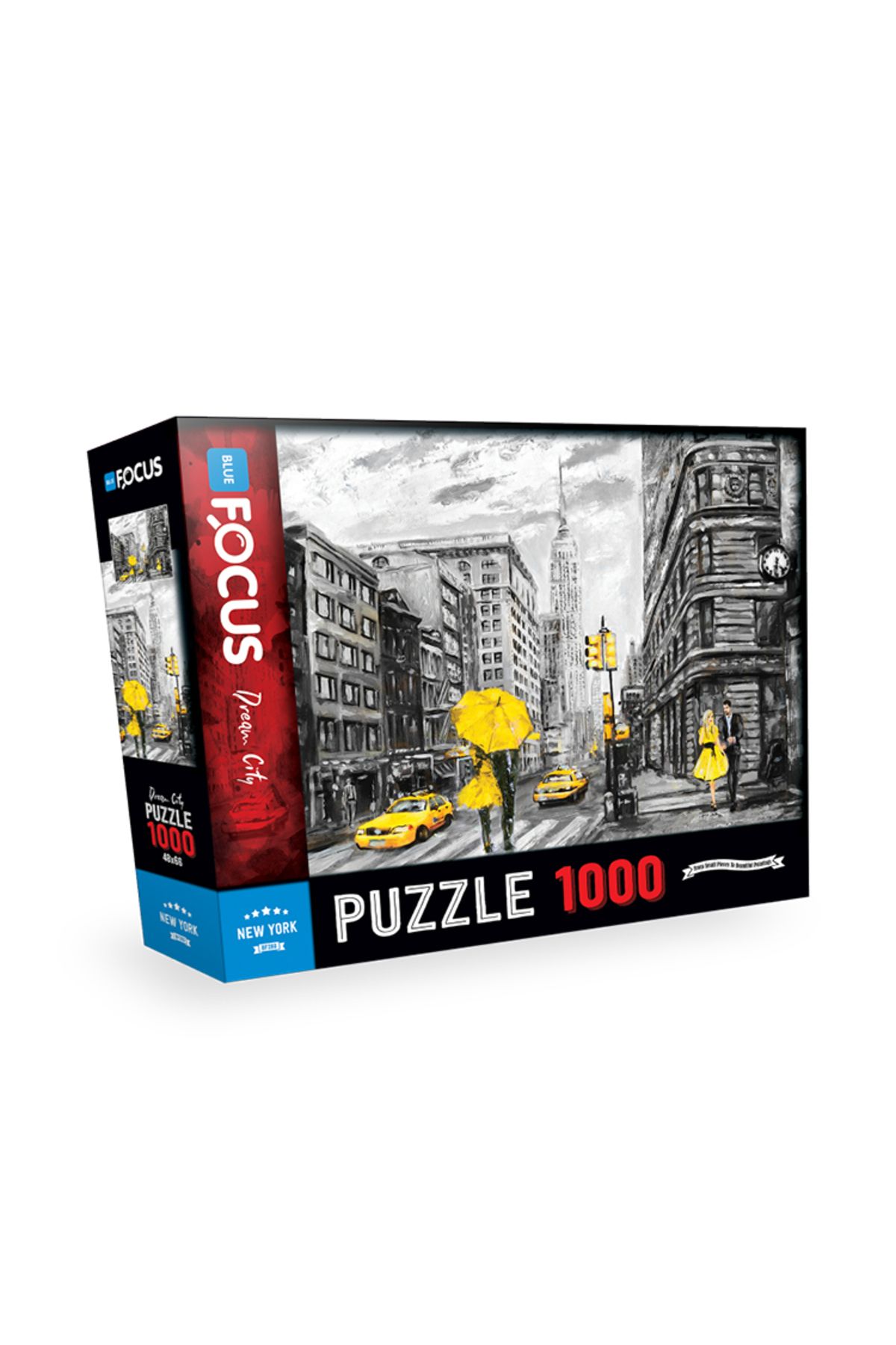Blue Focus New York Puzzle - 1000 Parça