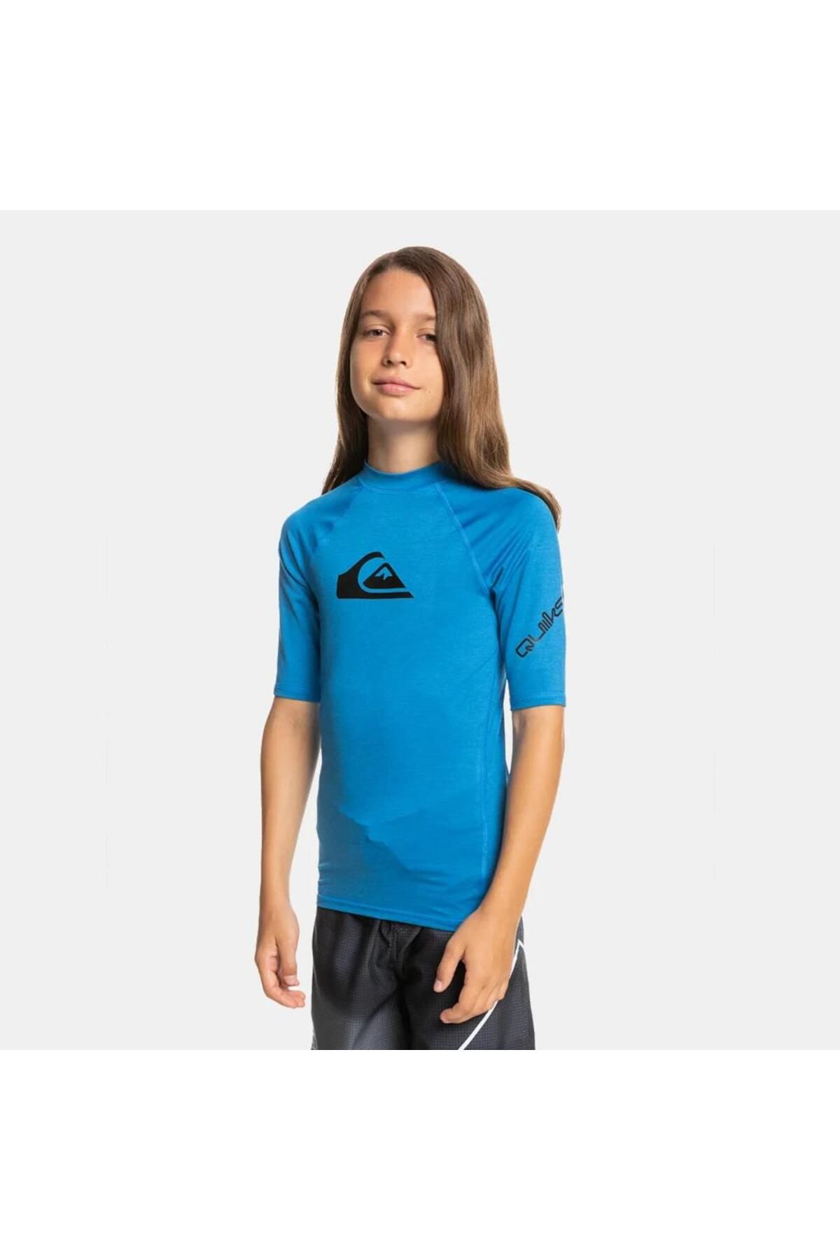 Quiksilver Eqbwr03212-brth All Time Ss Youth Çocuk Yüzücü T-shirt