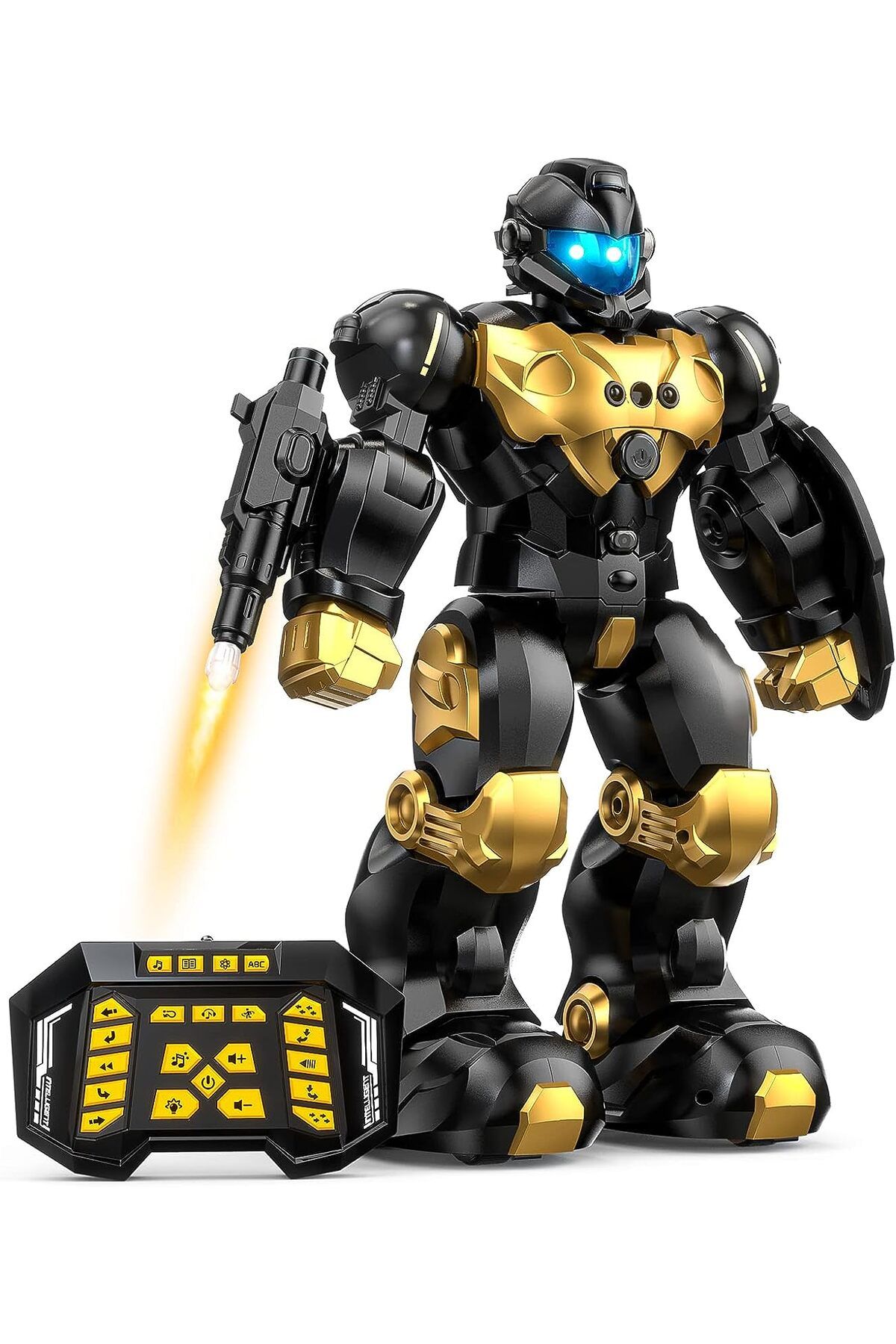 Bakoherp RC robot oyuncak, jest kontrollü, uzaktan kumandalı, büyük programlanabilir akıllı dans, yürüyüş