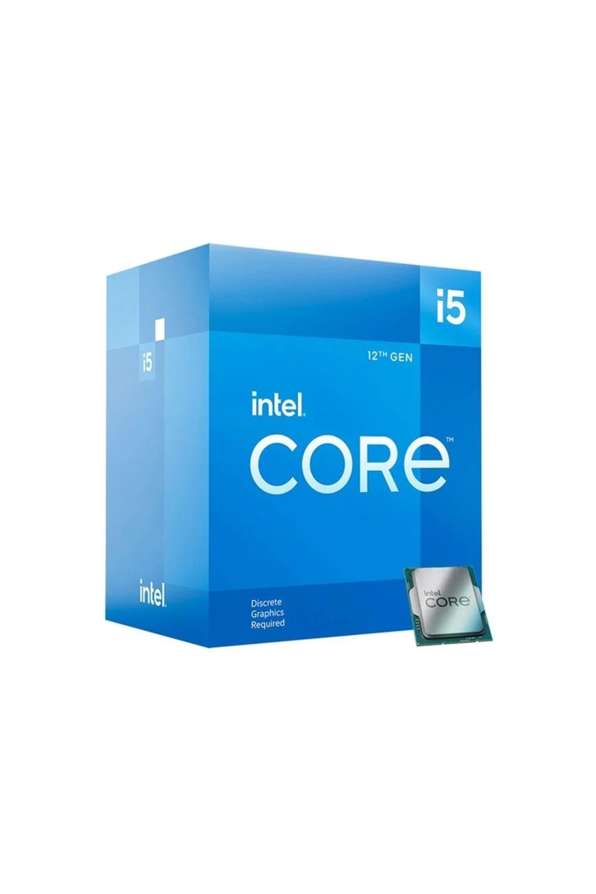 Intel Core i5 12400F Soket 1700 12. Nesil 2.50GHz 18MB Önbellek 10nm İşlemci Kutulu