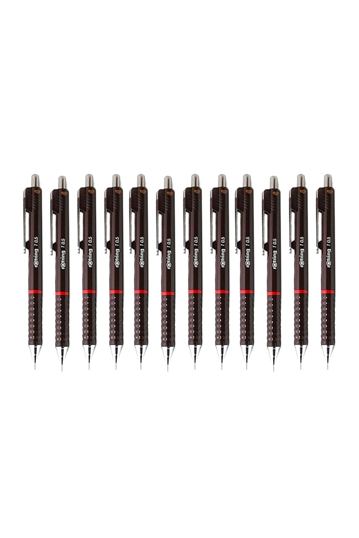 Rotring tikky eski kasa 0.5 mm mekanik kalem seti 12 adet ROTRİNG ESKİ KASA TİKKY 01128758887415