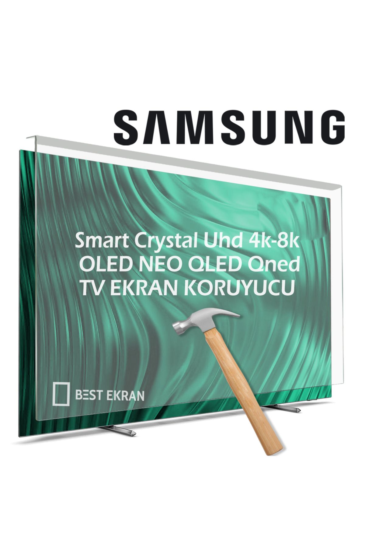 Bestekran Samsung 65" Inç 165 Ekran Tv Ekran Koruyucu Oled Qled Qned Smart Webos Crystal 4-8k