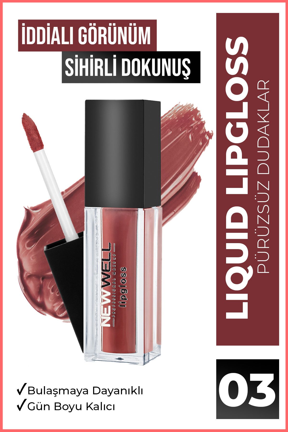 New Well Liquid Lipgloss 03