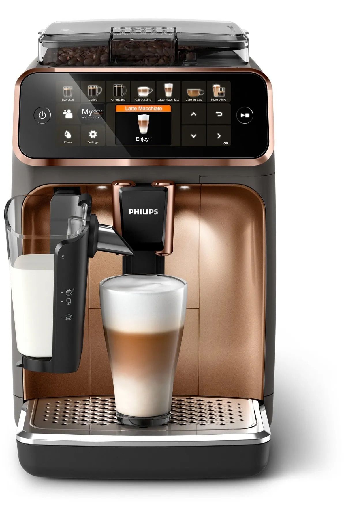 Philips 12 Çeşit Kahve Tam Otomatik Kahve ve Espresso Makinesi Siyah