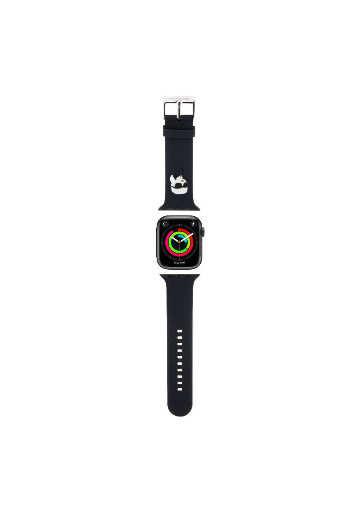 Karl Lagerfeld Watch 40mm Uyumlu Kordon Karl Lagerfeld Lisanslı İkonik Karl Head Logolu Strap Kayış