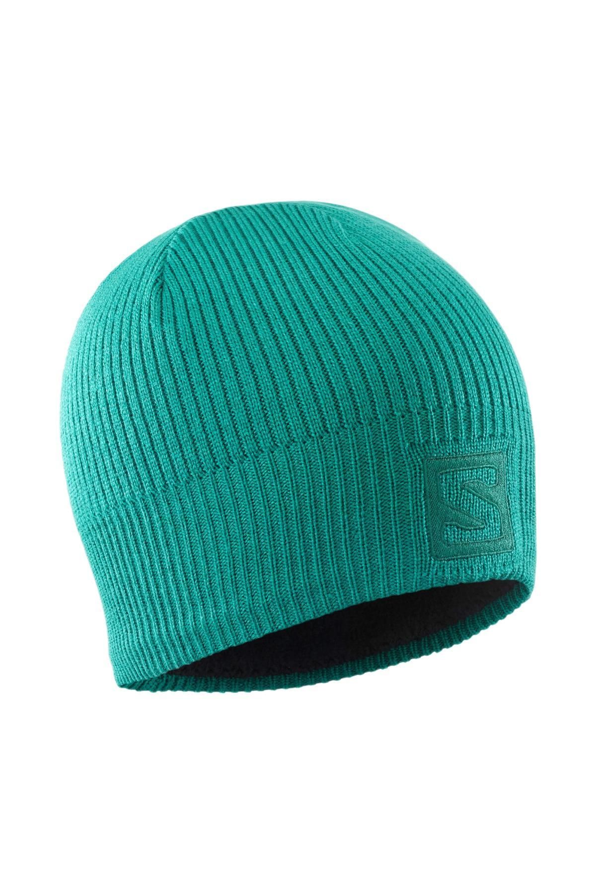 Salomon L3668500 Logo Beanie Yeşil Unisex Şapka