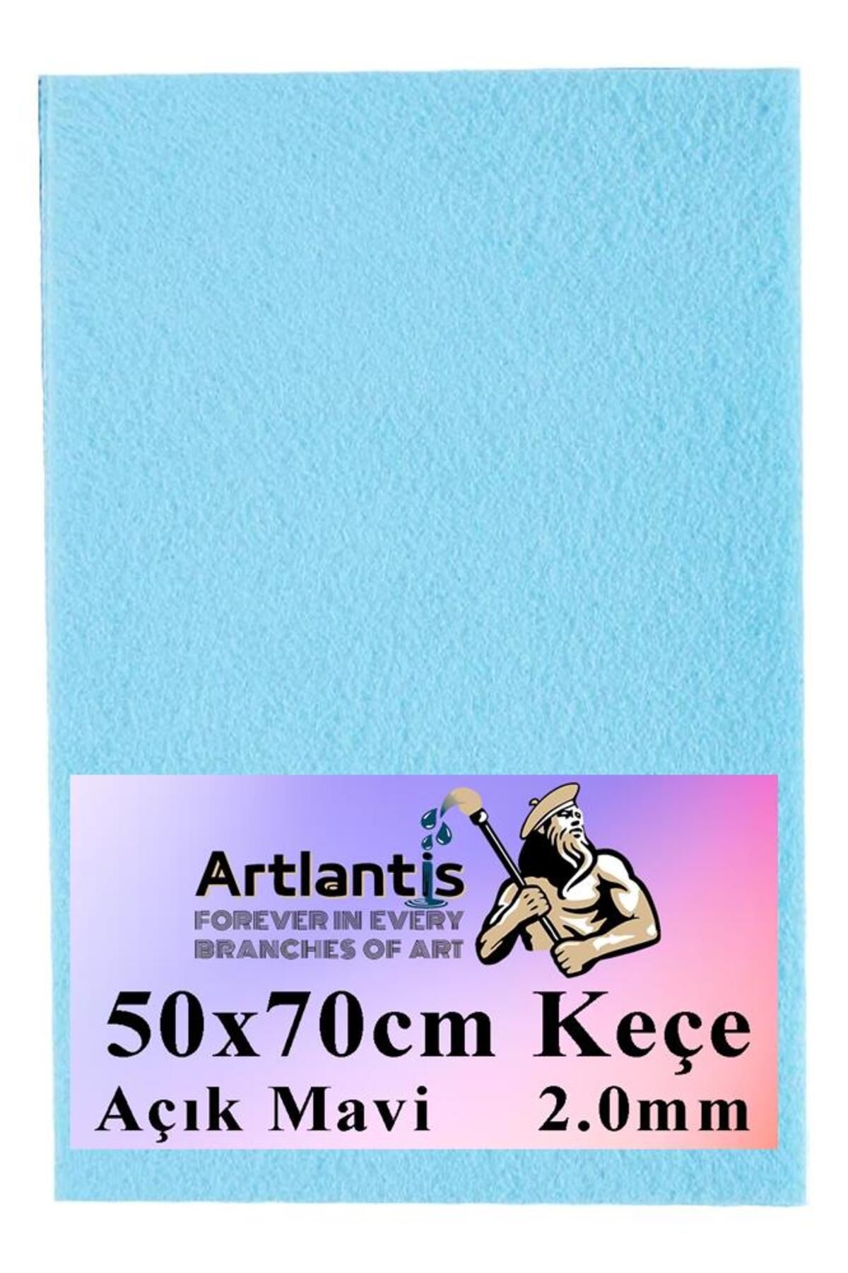 Artlantis 50x70 cm Keçe 2.0 mm 1 Adet Renkli Hobi Keçesi Elişi Keçesi Anasınıfı Kreş Okul Öncesi