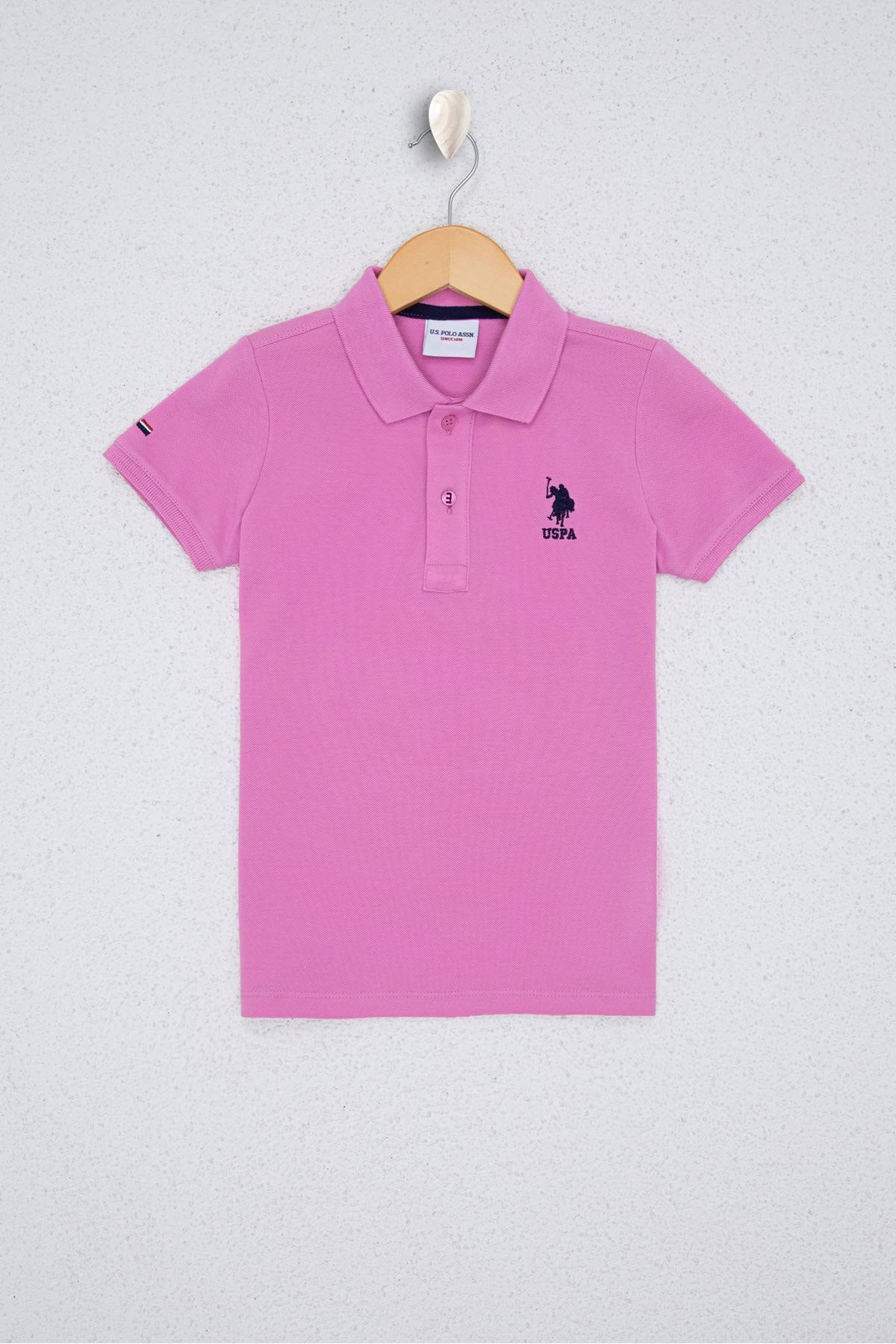 U.S. Polo Assn. Pembe Erkek Çocuk T-Shirt