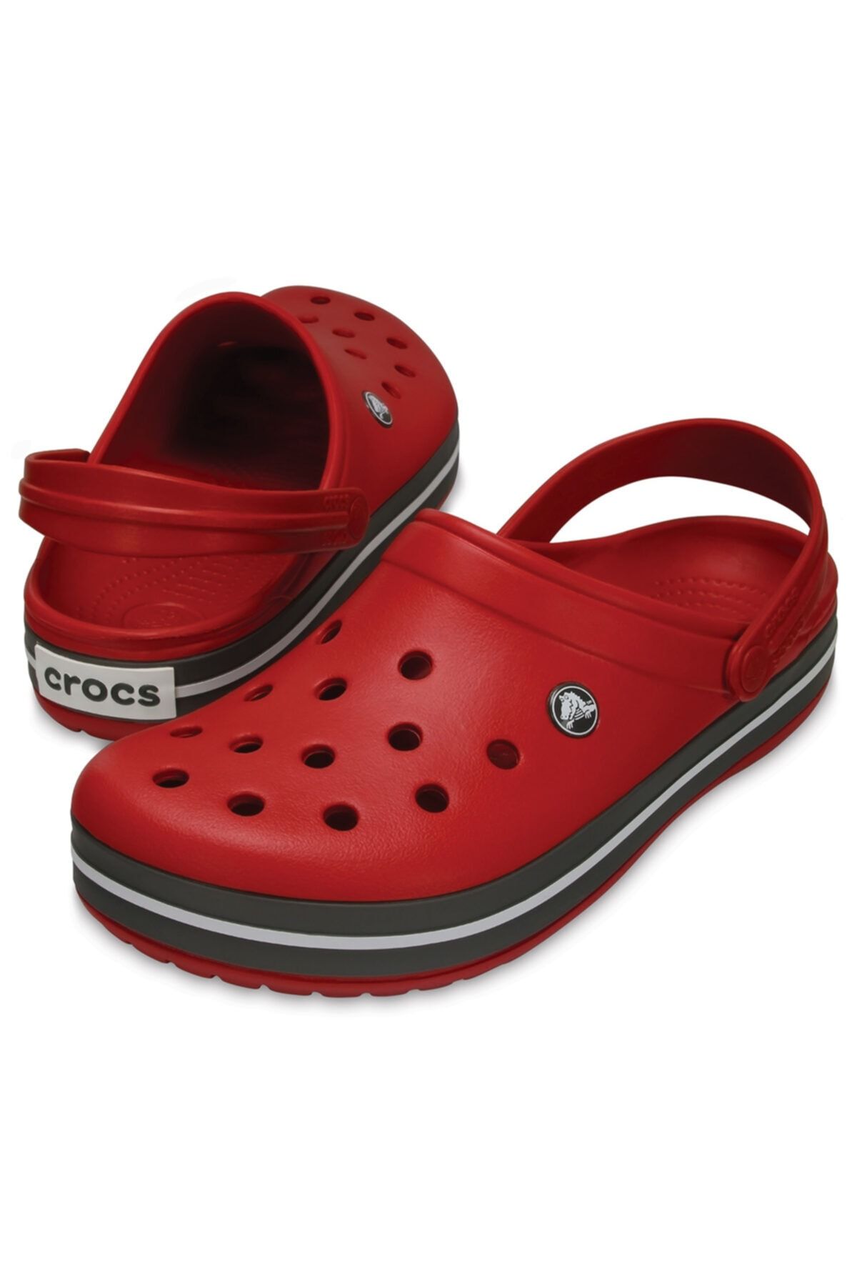 Crocs Kırmızı Crocband Terlik & Sandalet  (pepper)