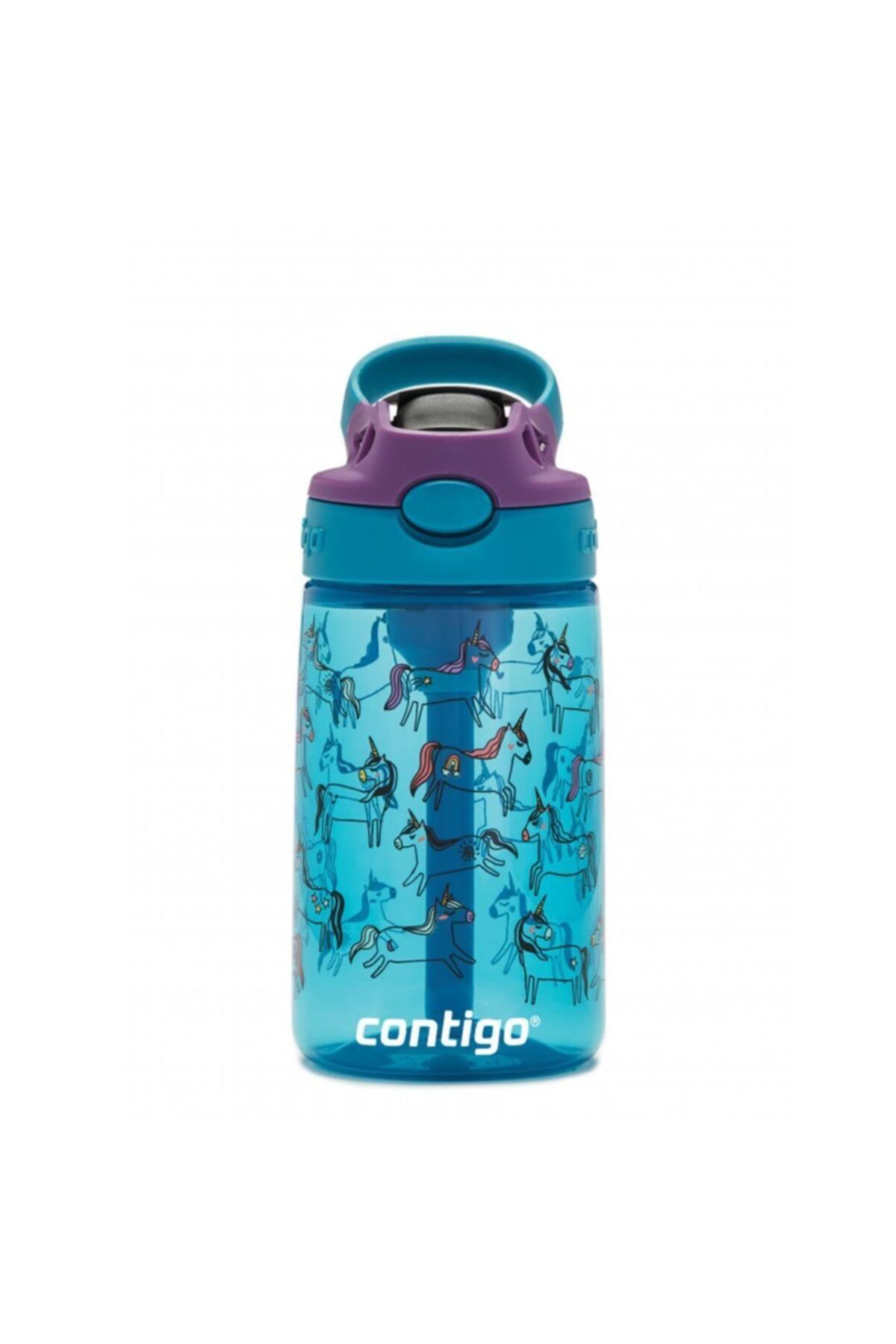 Contigo Gizmo Flip Tek El Bas İç Emzikli Çocuk Su Matarası 420ml 2127477