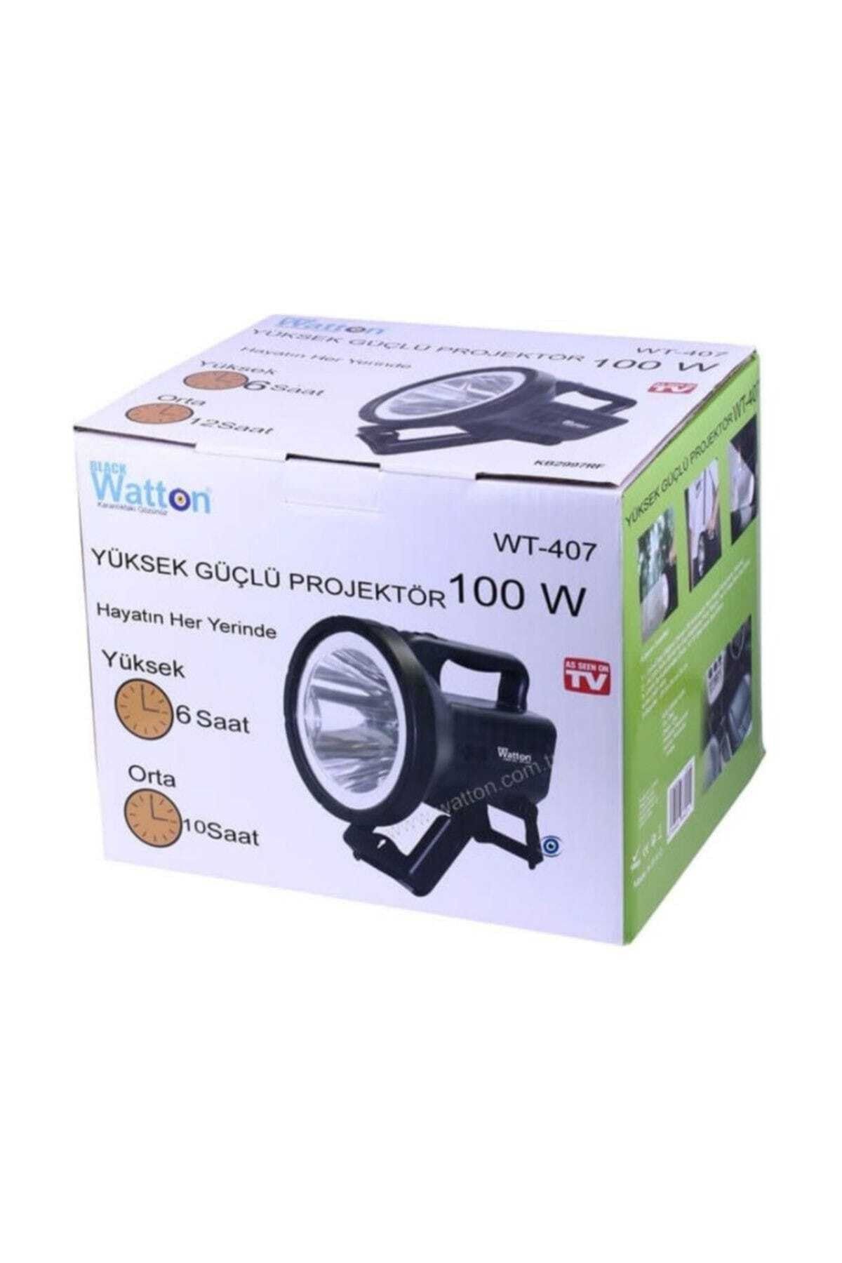 Watton Wt 407 100 Watt Güçlü Projektör