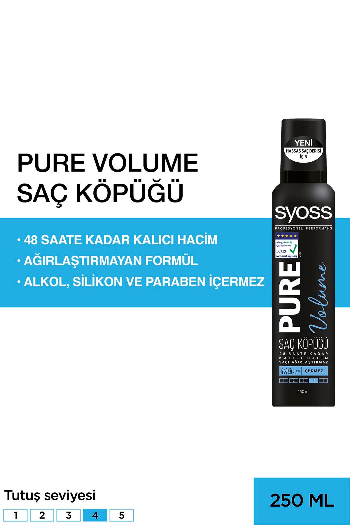 Syoss Pure Volume Saç Köpüğü