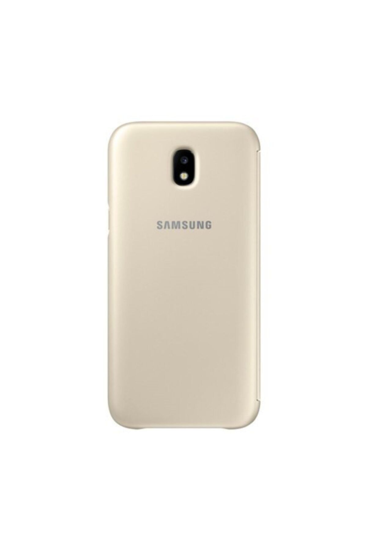 Samsung J7 2017 Cüzdan Altın Kılıf
