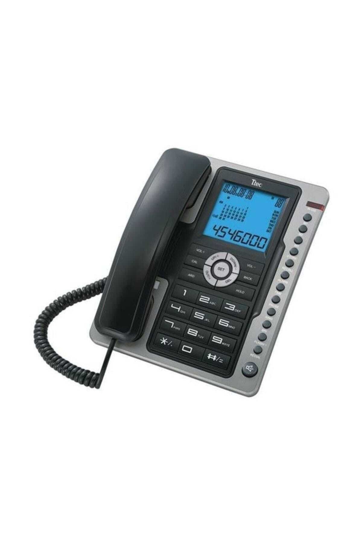 Ttec Ttec TK6101 Masaüstü Telefon Siyah Gümüş