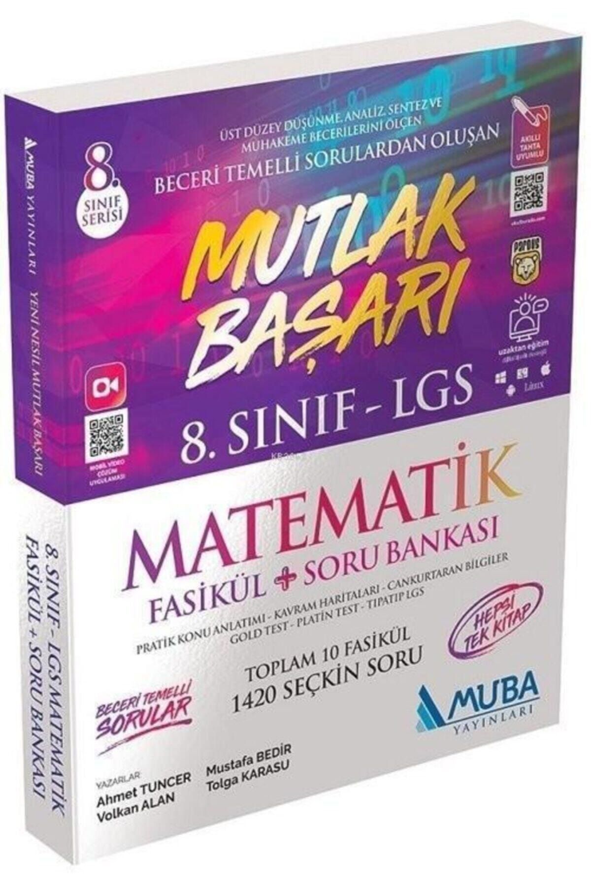 Muba Yayınları Muba 8. Sınıf Lgs Matematik Mutlak Başarı Fasikül Soru Bankası