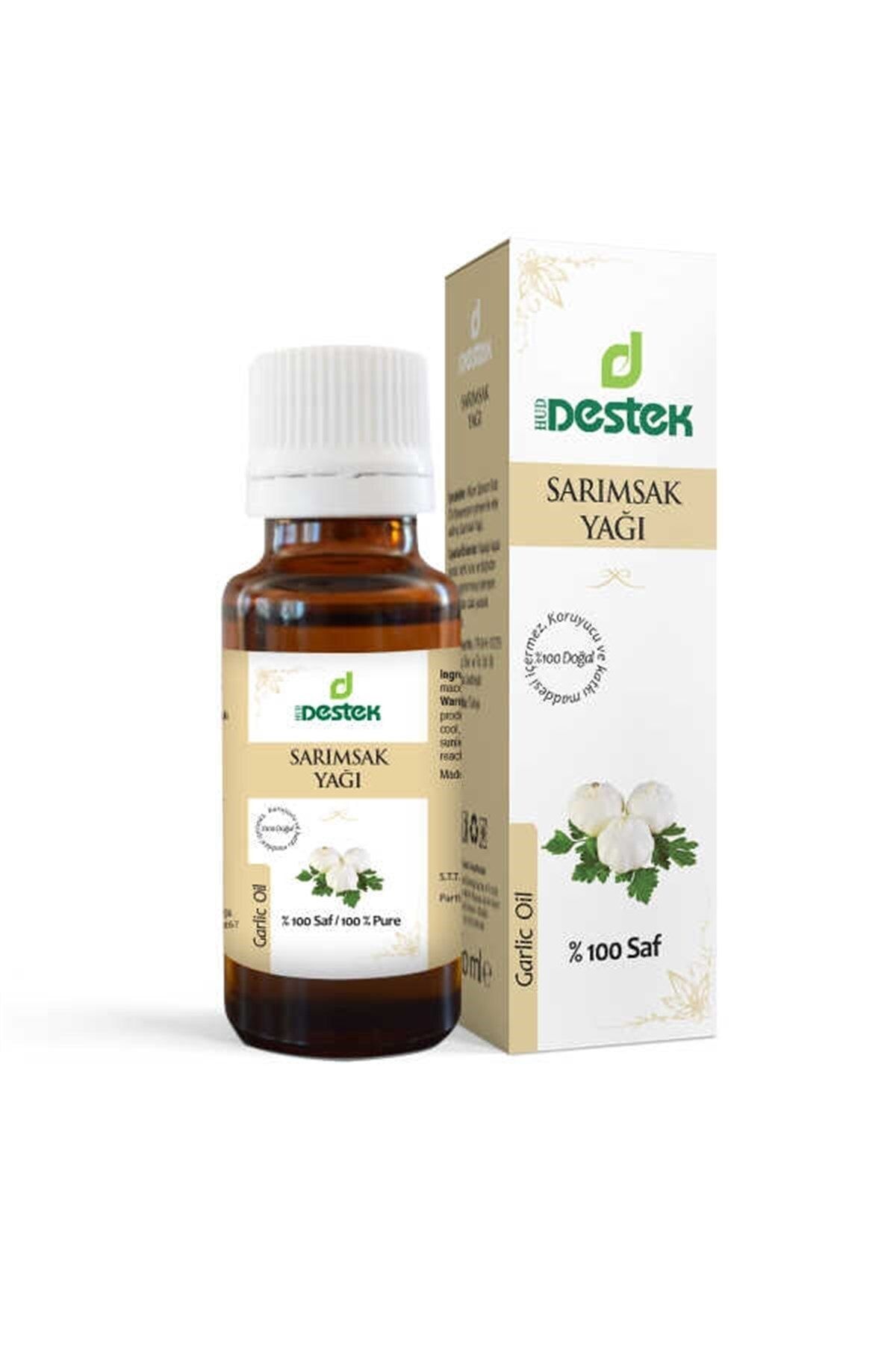 Destek Sarımsak Yağı Soğuk Pres 20ml