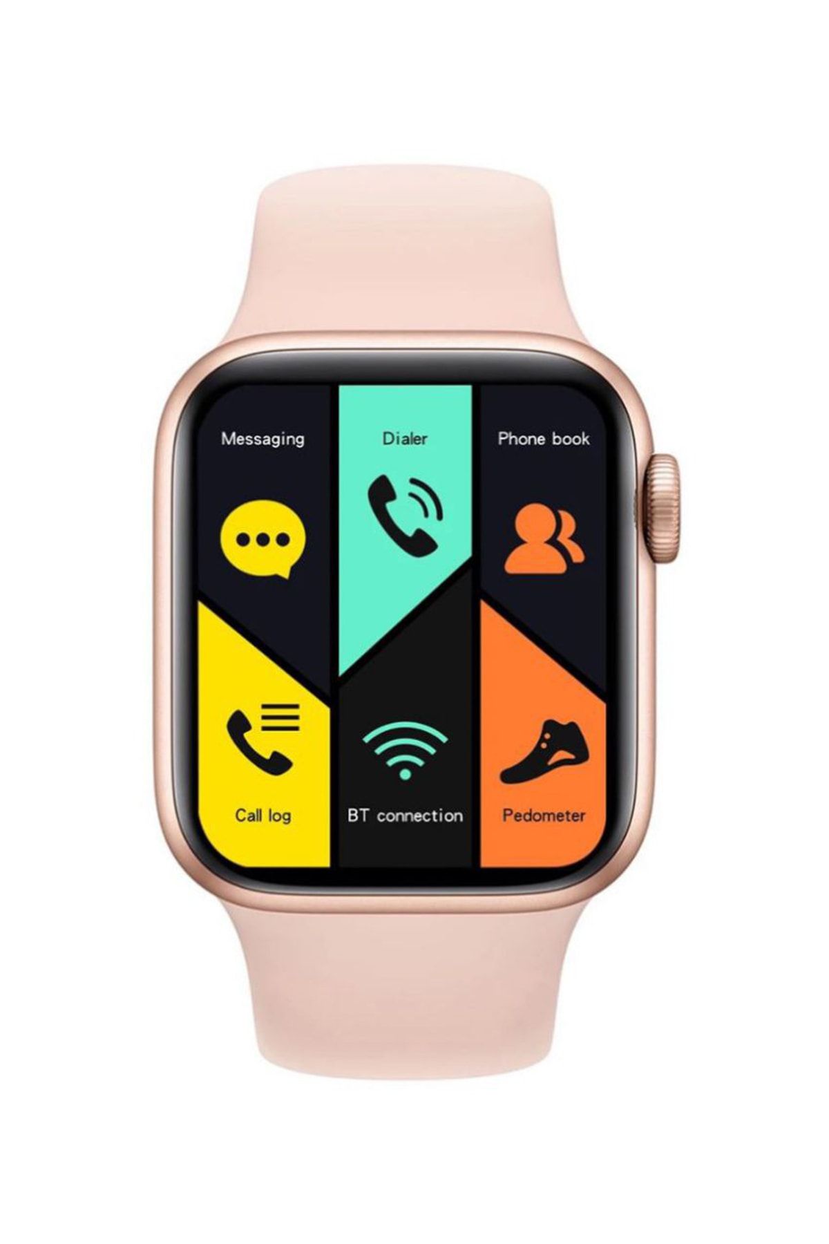 Polygold Ak76 Smart Watch Akıllı Saat 44 Mm Tam Ekranlı Konuşma Özellikli-çok Işlevli Saat
