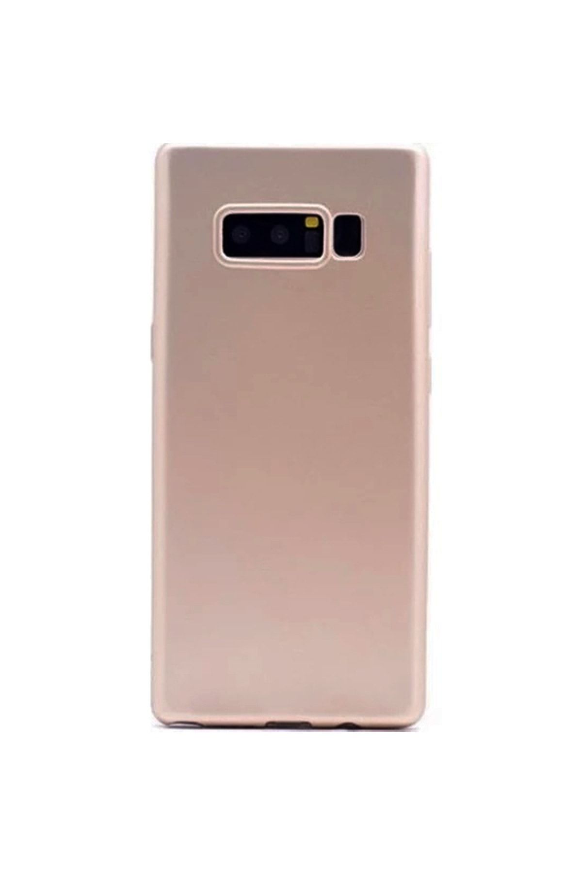 Molly Galaxy Note 8 Uyumlu Gold Mat Silikon Kılıf