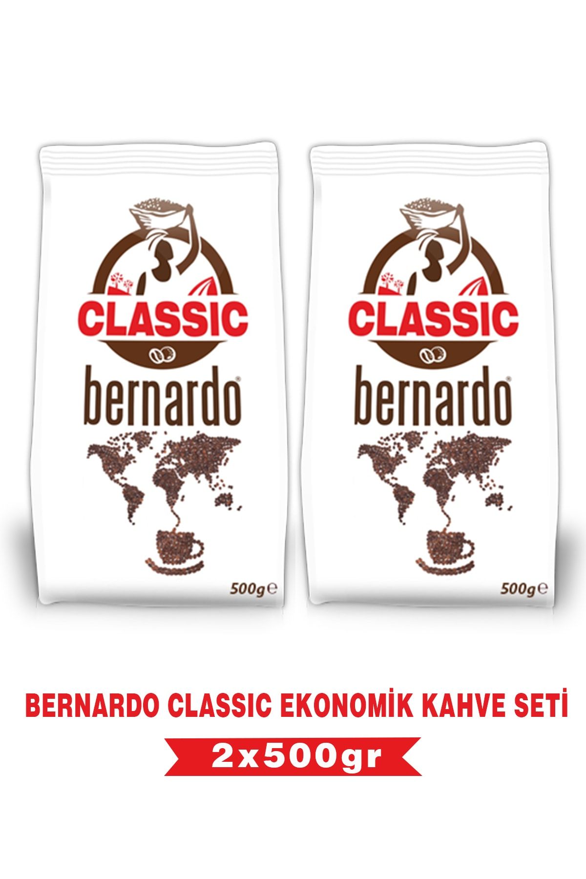 Bernardo Classıc Ekonomik Set 500gr x 2