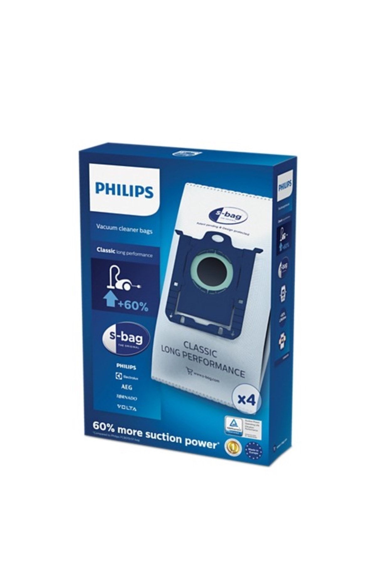 Philips Fc 8781/07 Performer Silent S-bag Kutulu Toz Torbası