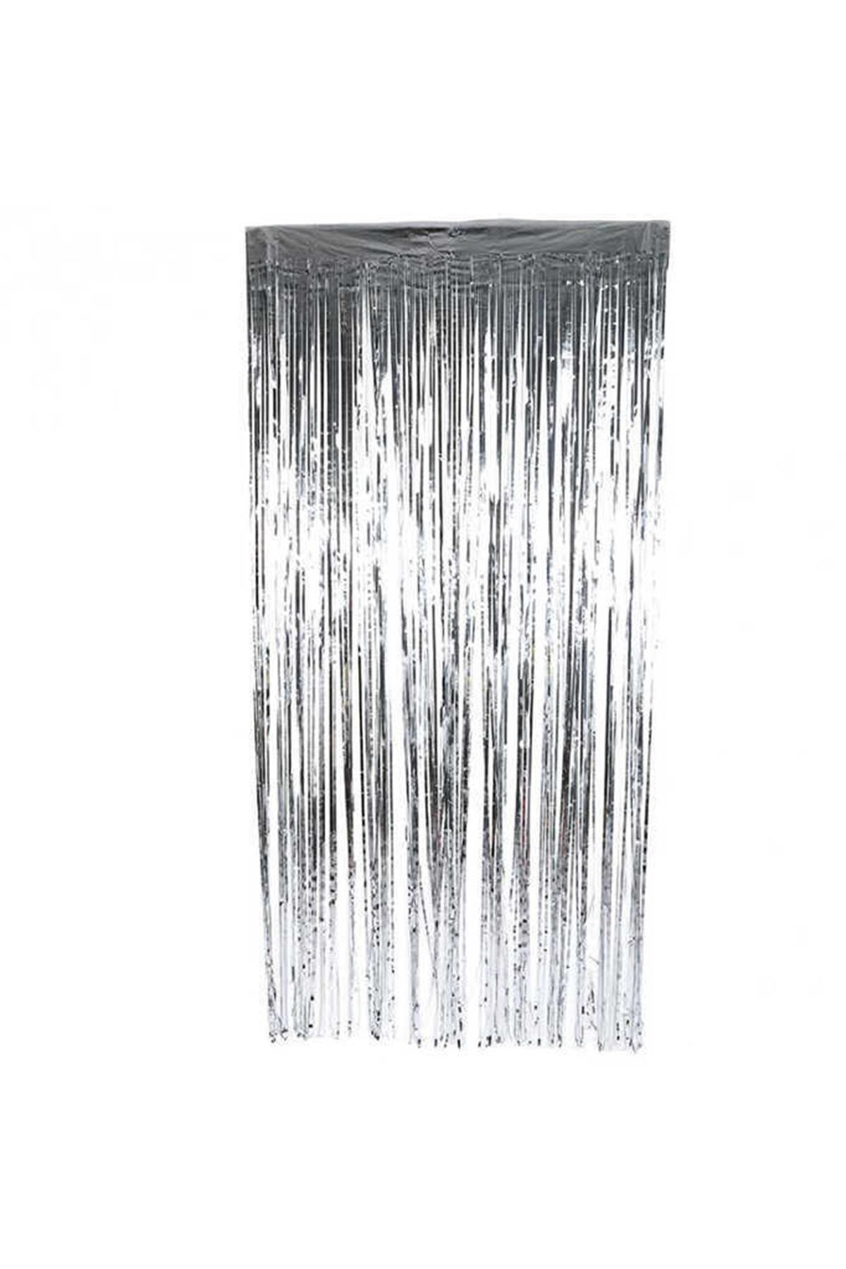 Genel Markalar Kapı Banner Simli  Gümüş Pakette  1 X 2 m.