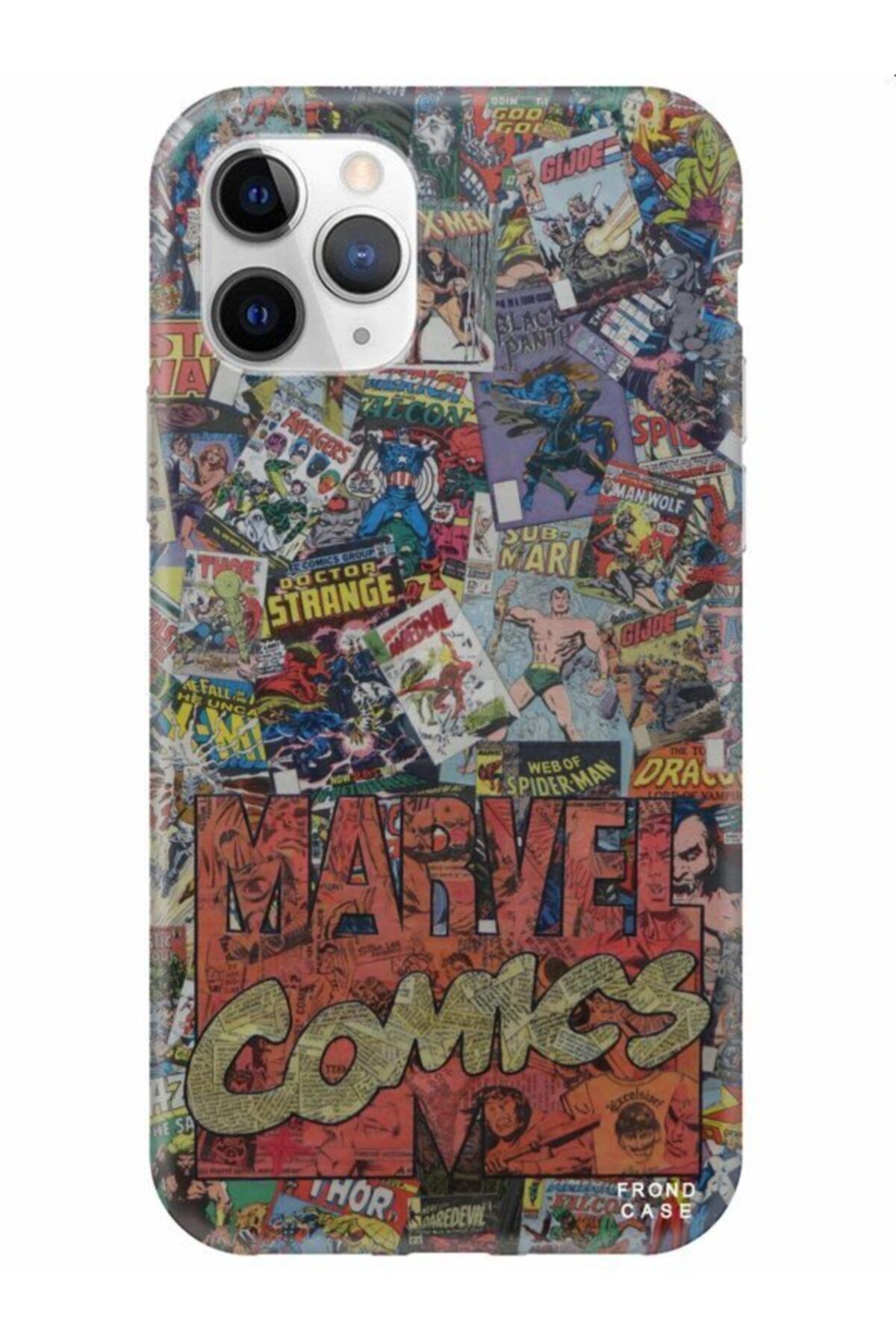 frondcase Iphone 11 Pro Uyumlu Marvel Telefon Kılıfı