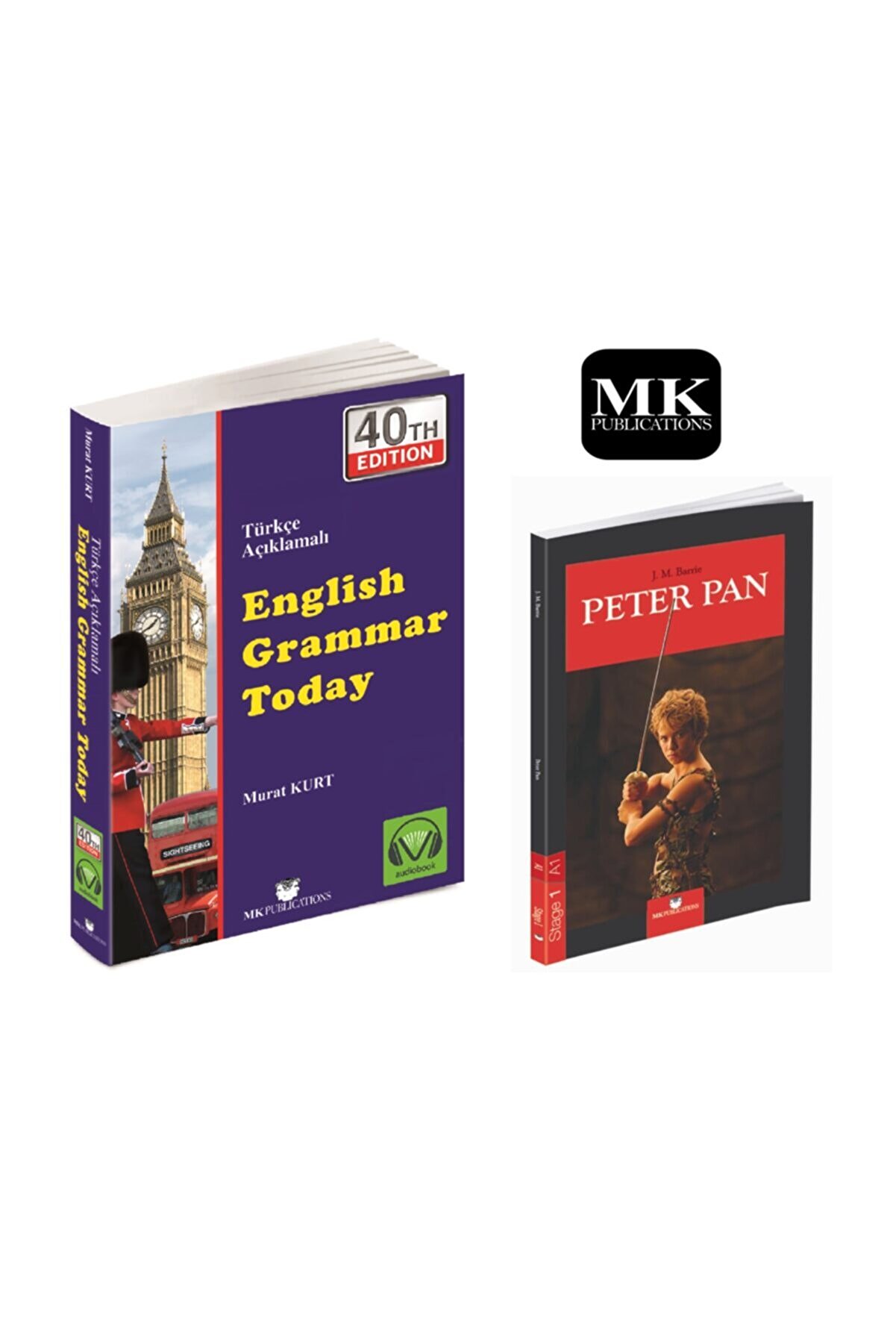 MK Publications English Grammar Today, Türkçe Açıklamalı Gramer Kitabı Yeni Baskı + Ingilizce A.1 Hikaye Peter Pan