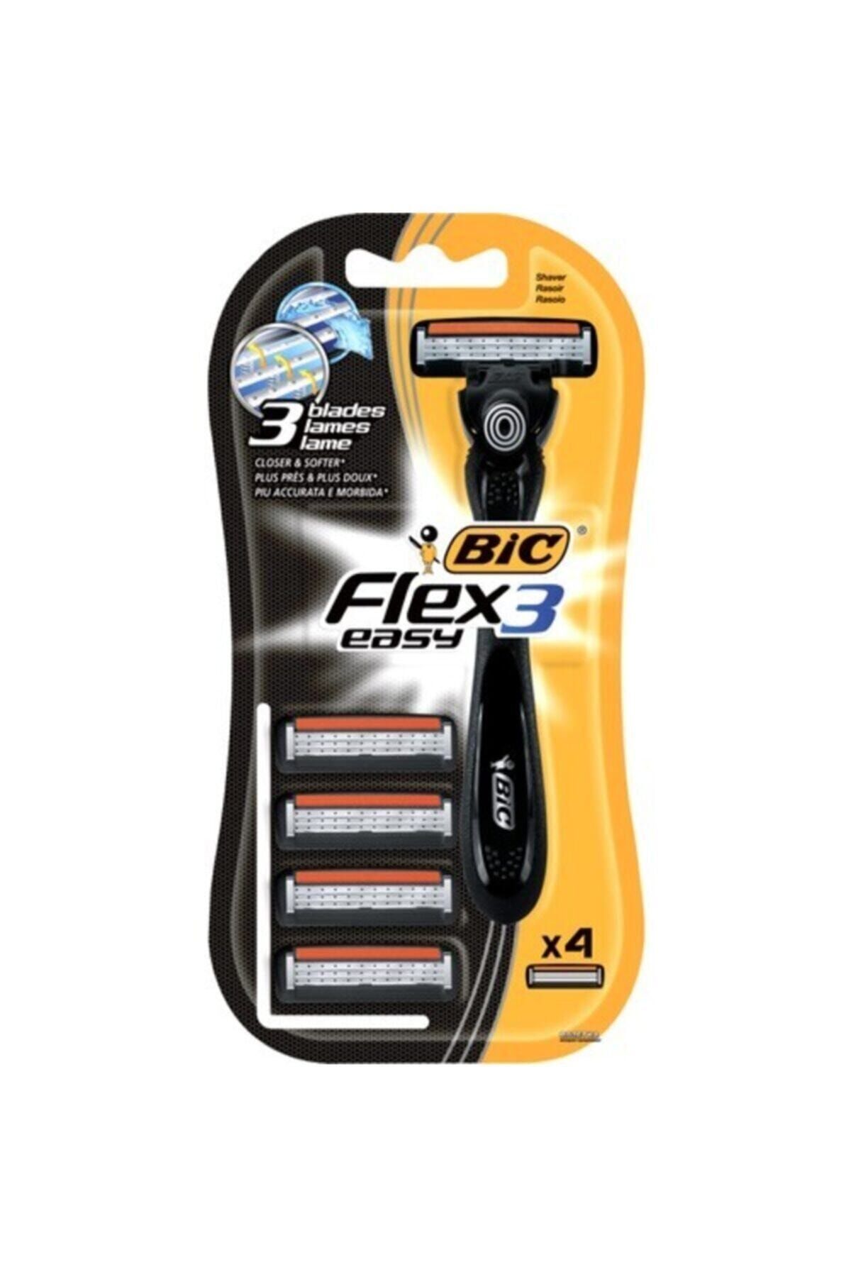 Bic Flex 3 Hybrid Tıraş Makinesi 4 Yedek Kartuşlu